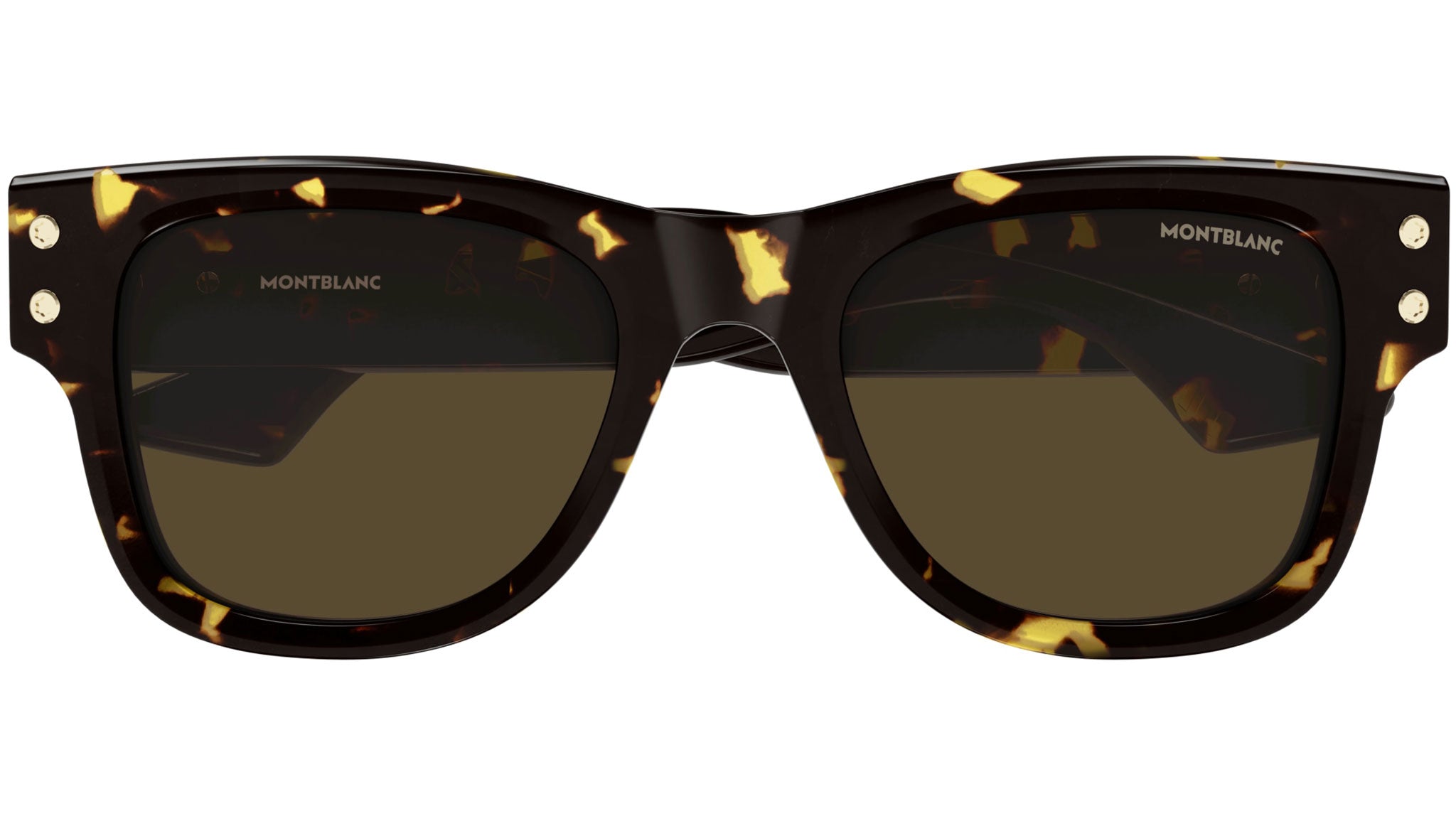 Occhiali da sole MONTBLANC MB0381S Shiny spotted havana