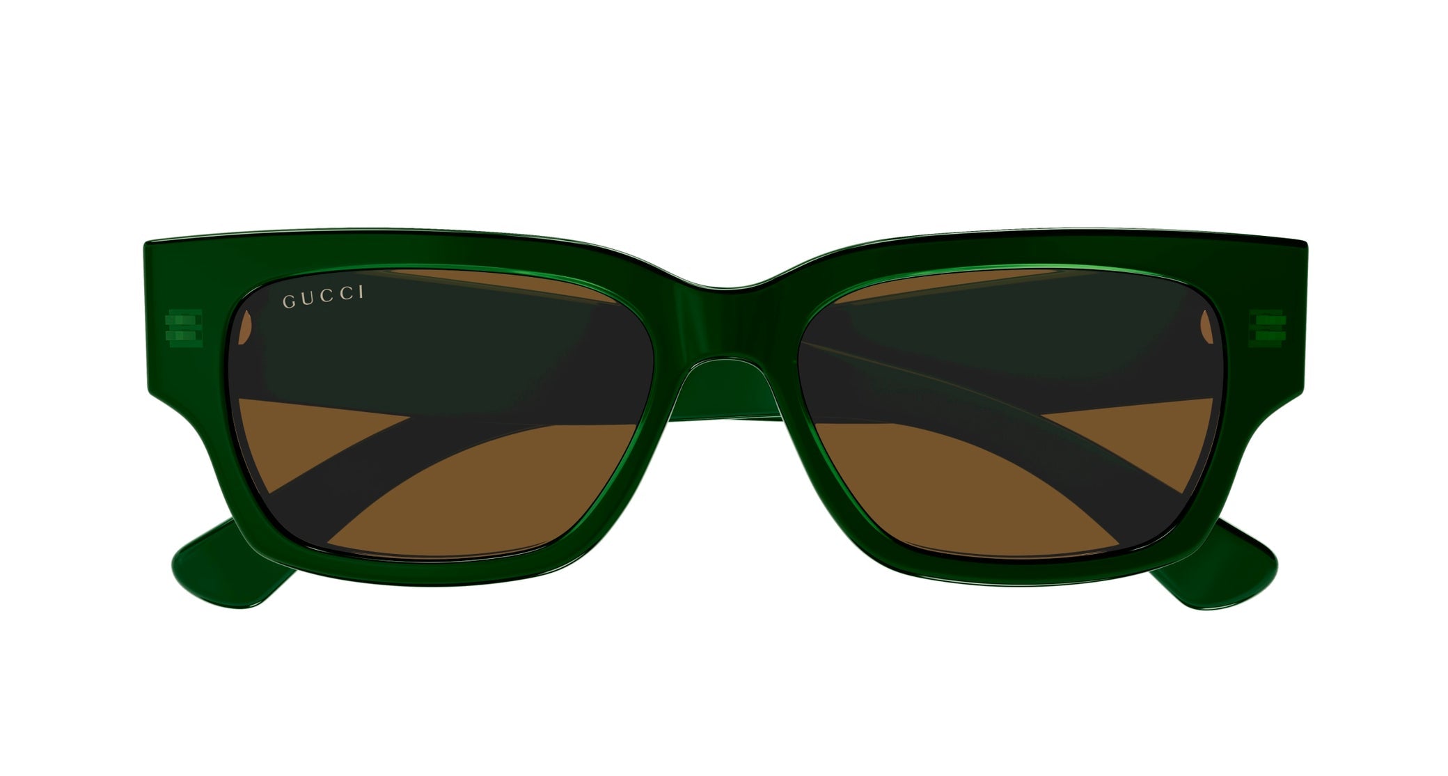 Occhiali da sole GUCCI GG1794S Shiny bilayer transparent acid green + solid green