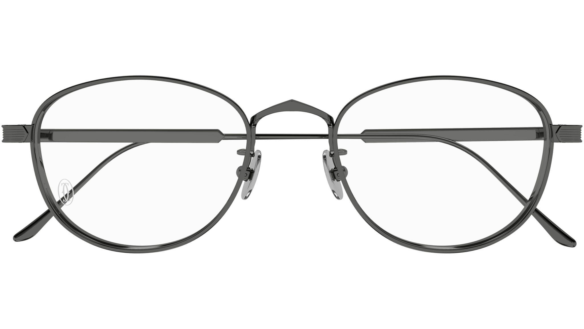 Occhiali da vista CARTIER CT0562OA Smooth dark ruthenium finish
