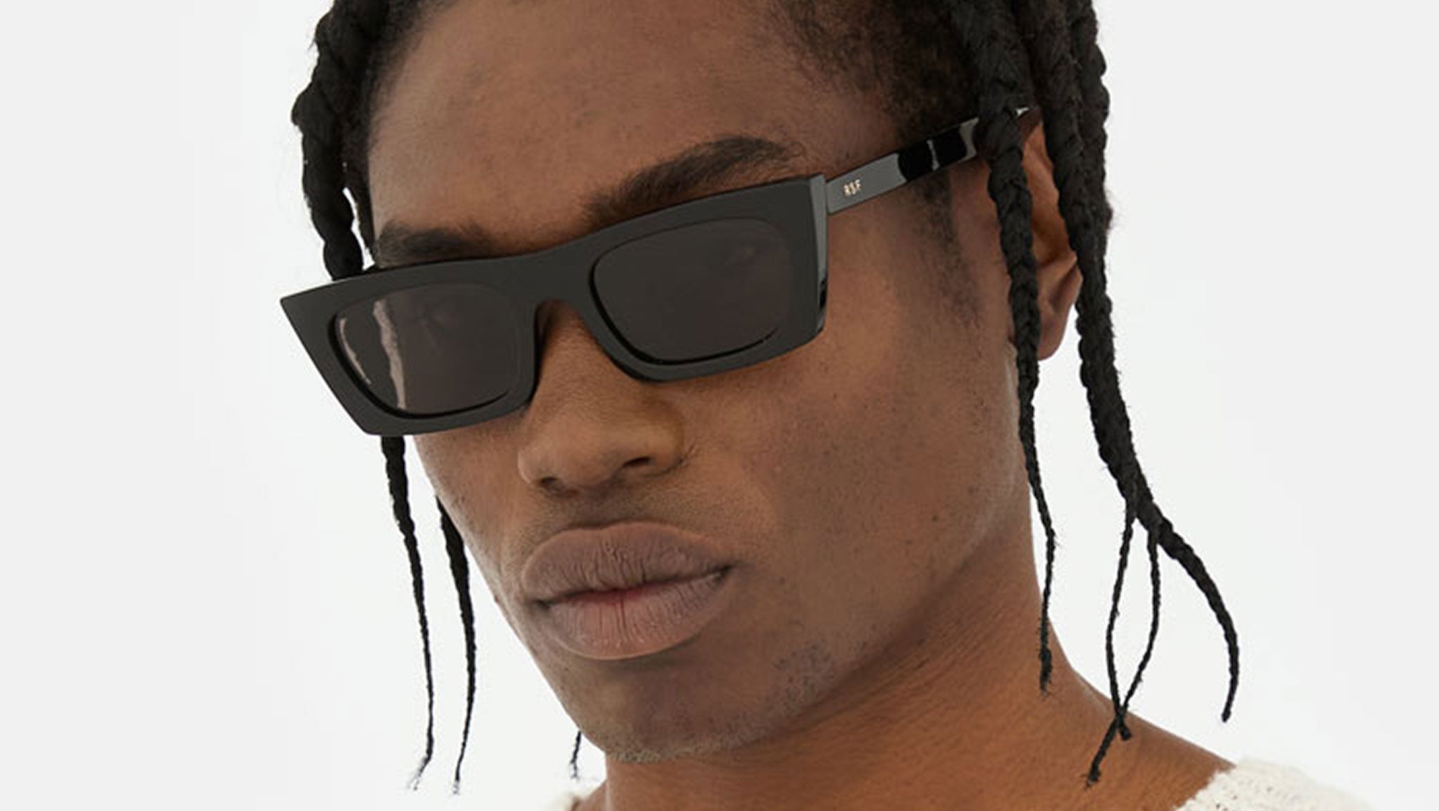 Occhiali da sole RETROSUPERFUTURE Fred Black