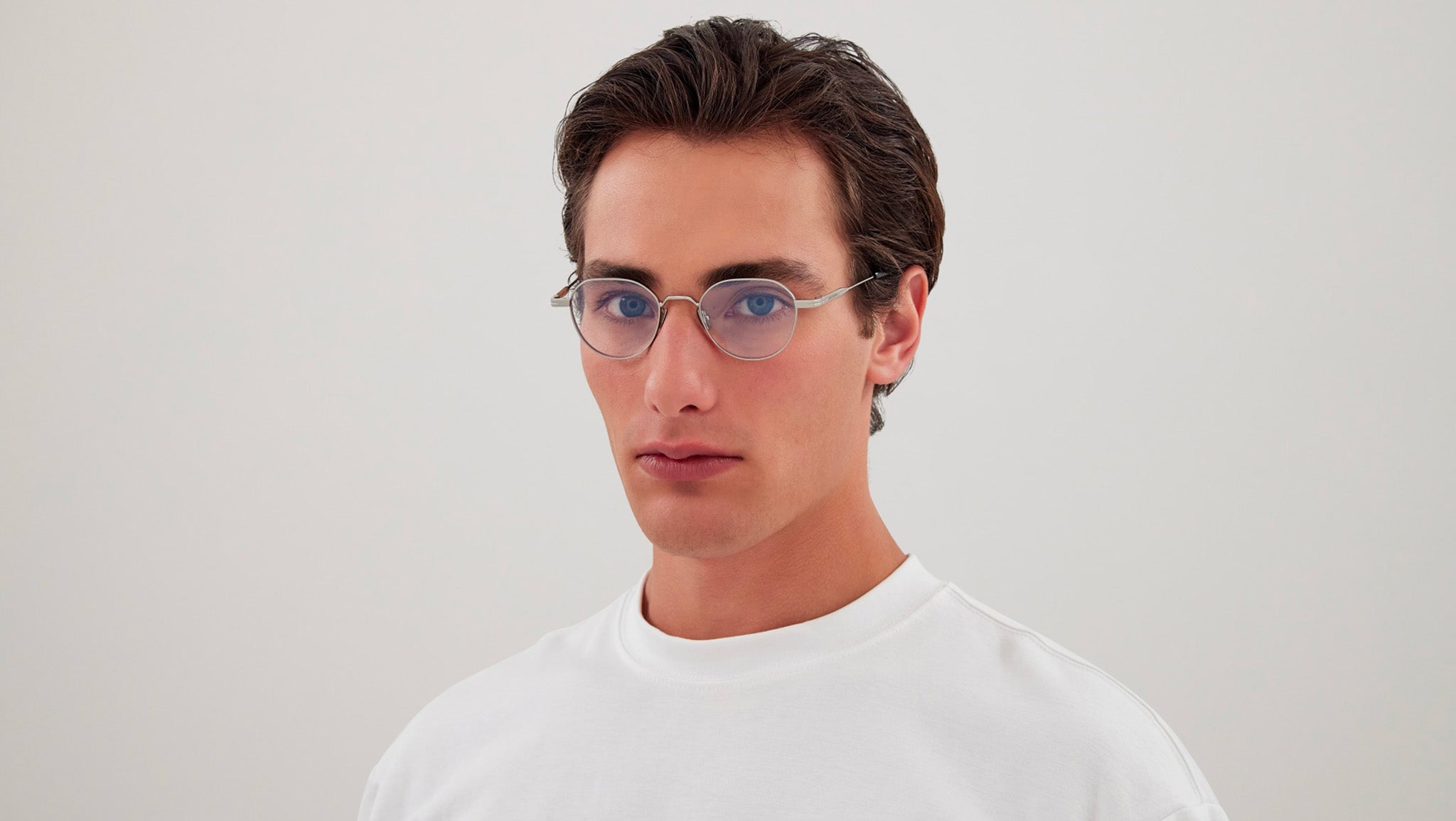 Occhiali da vista SAINT LAURENT SL730 Shiny silver