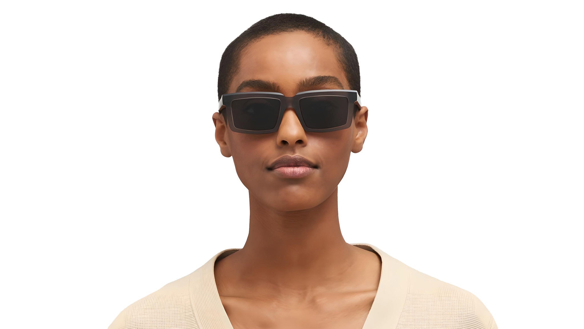 Occhiali da sole MYKITA DAKAR Chilled raw clear ash silver