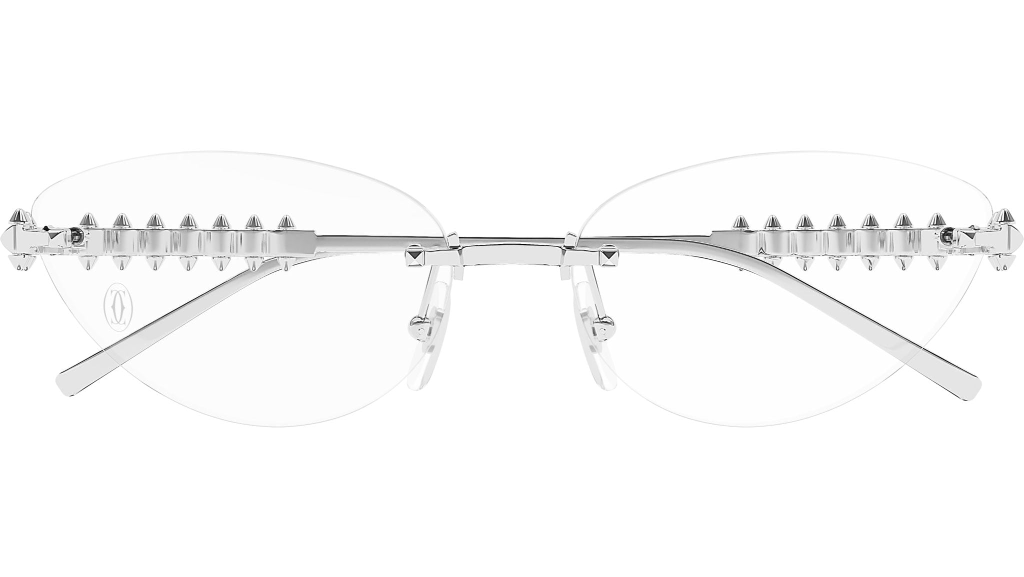 Occhiali da vista CARTIER CT0565O Smooth platinum finish