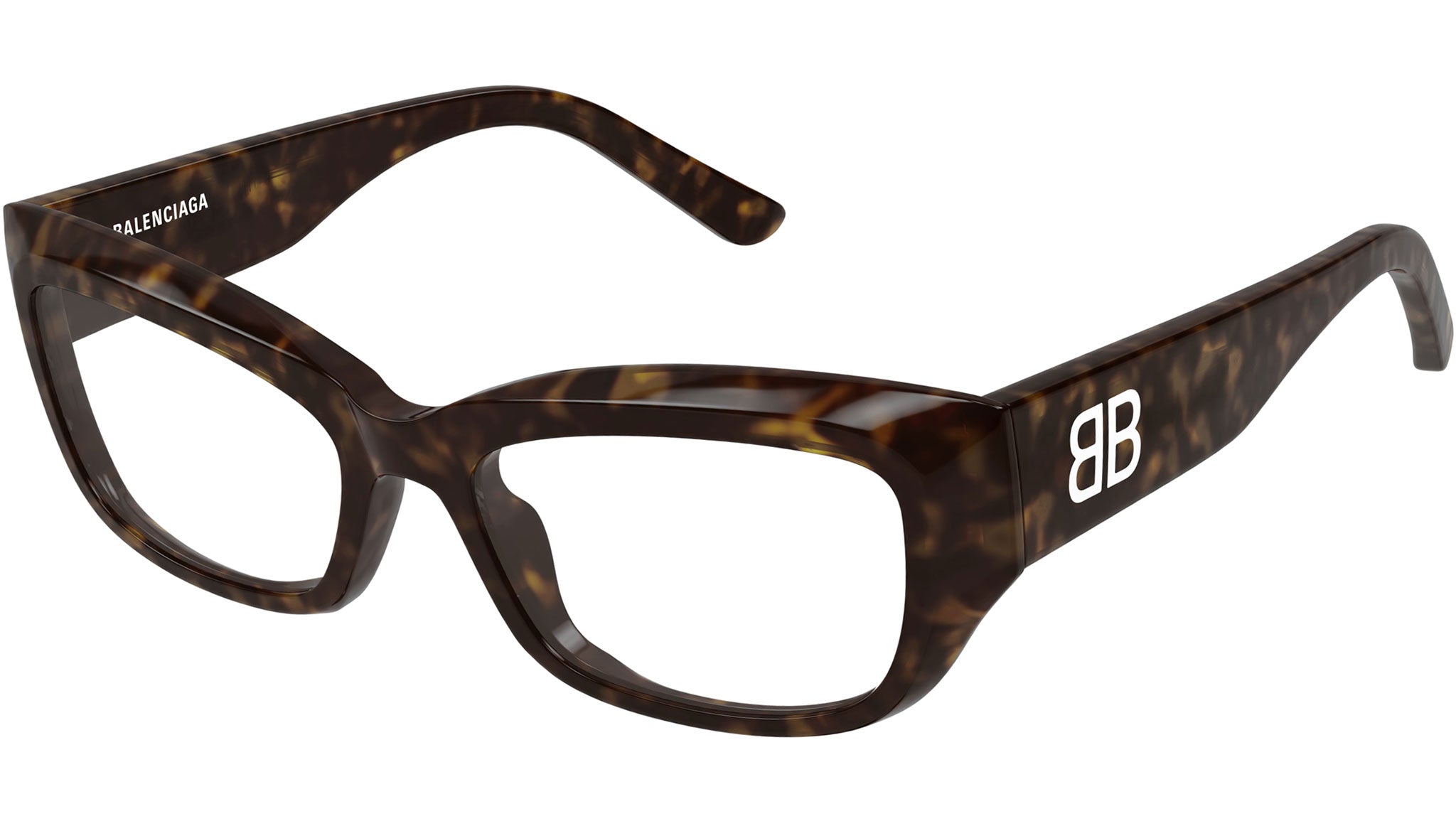 Occhiali da vista BALENCIAGA BB0399O Shiny dark havana