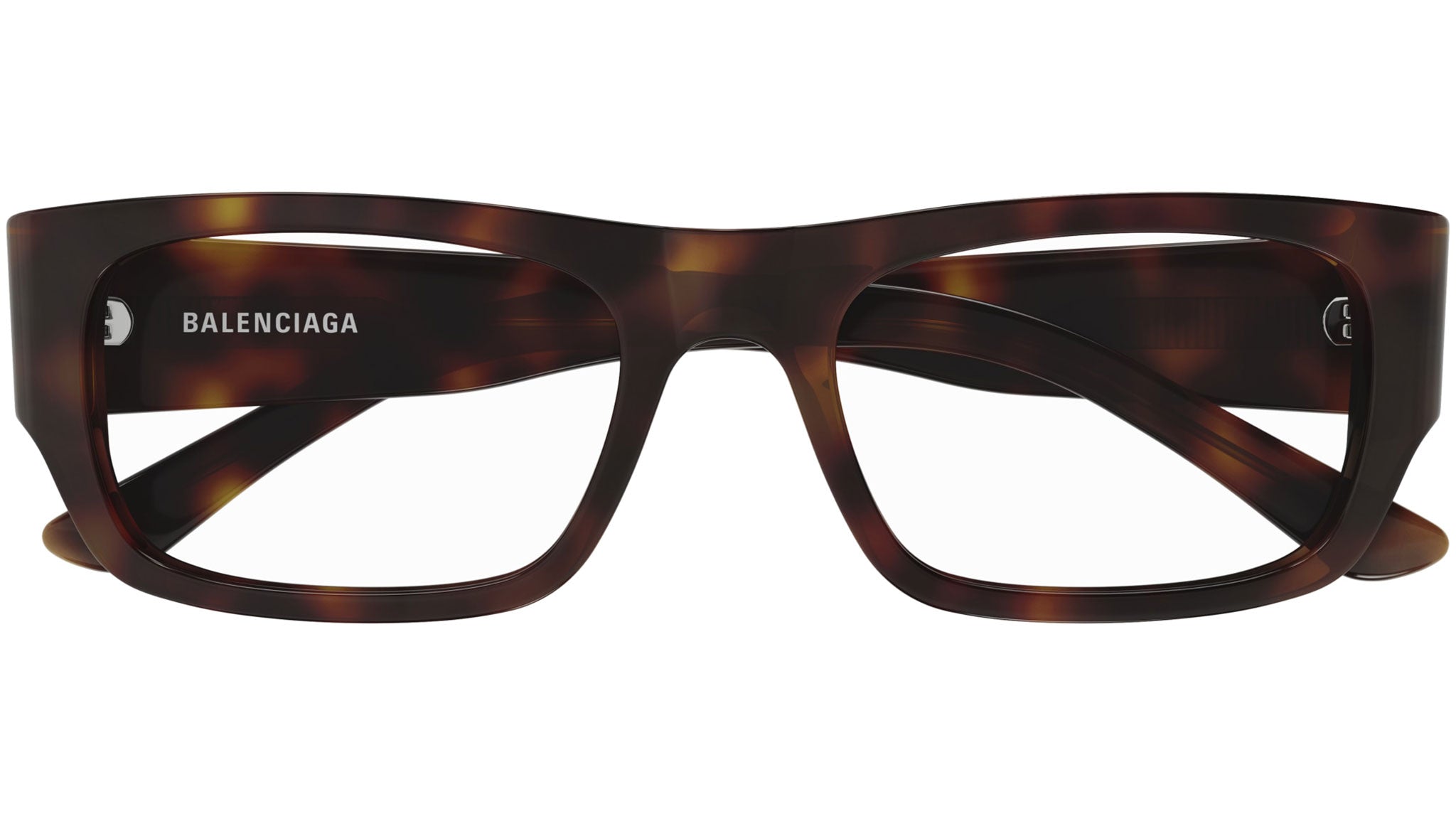 Occhiali da vista BALENCIAGA BB0370O Shiny dark havana