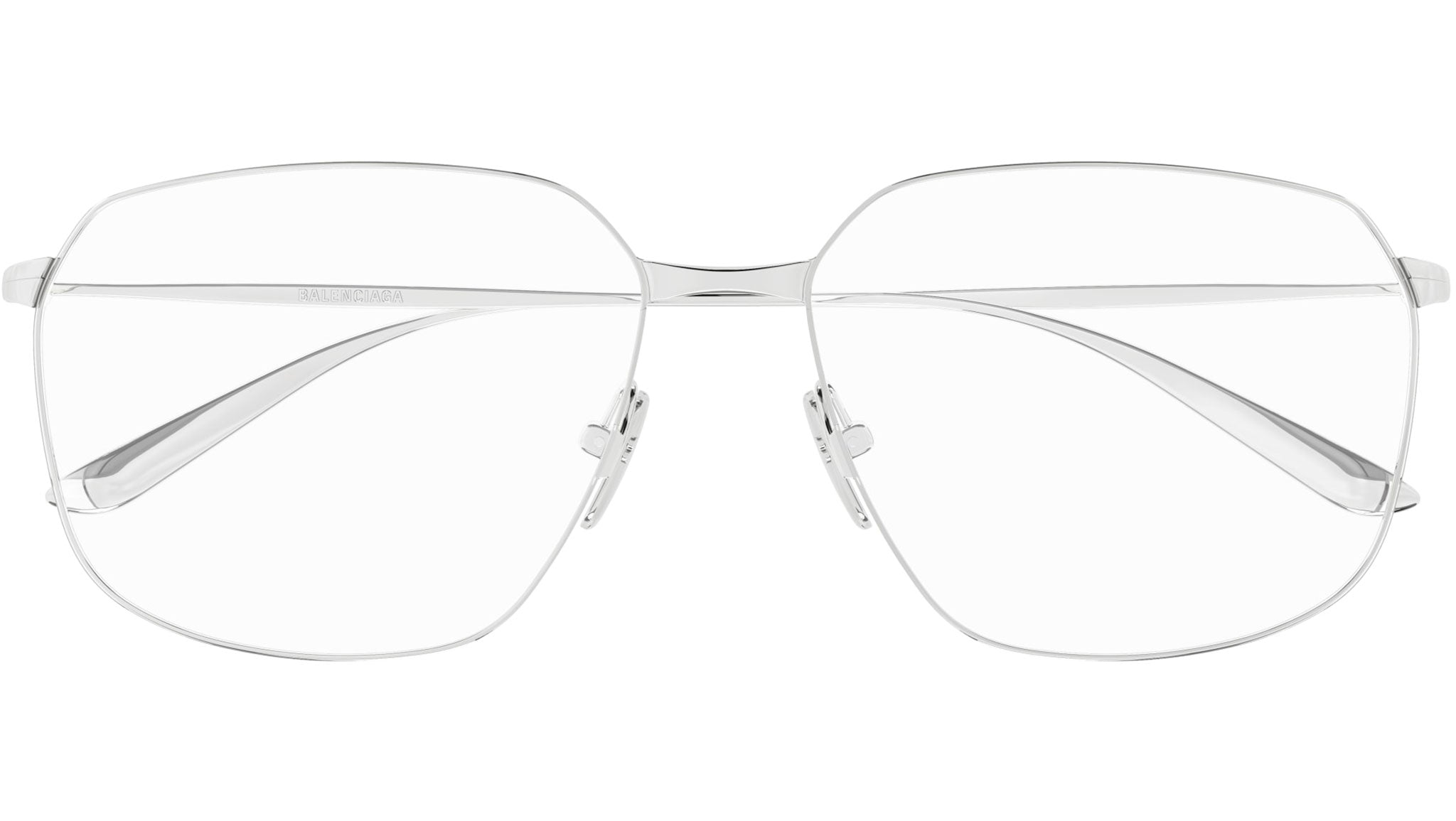 Occhiali da vista BALENCIAGA BB0414O Shiny silver