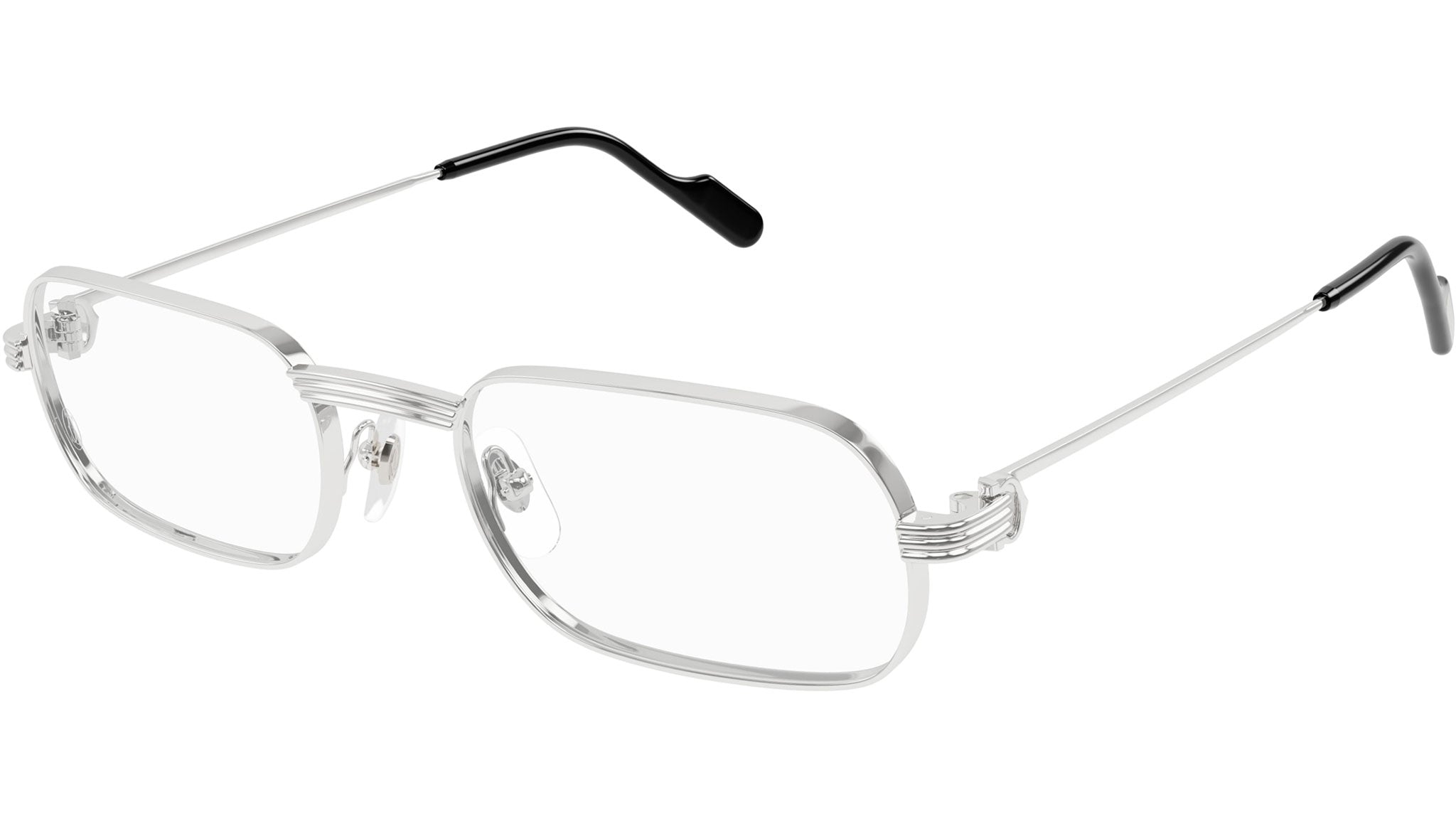 Occhiali da vista CARTIER CT0556O Smooth platinum finish