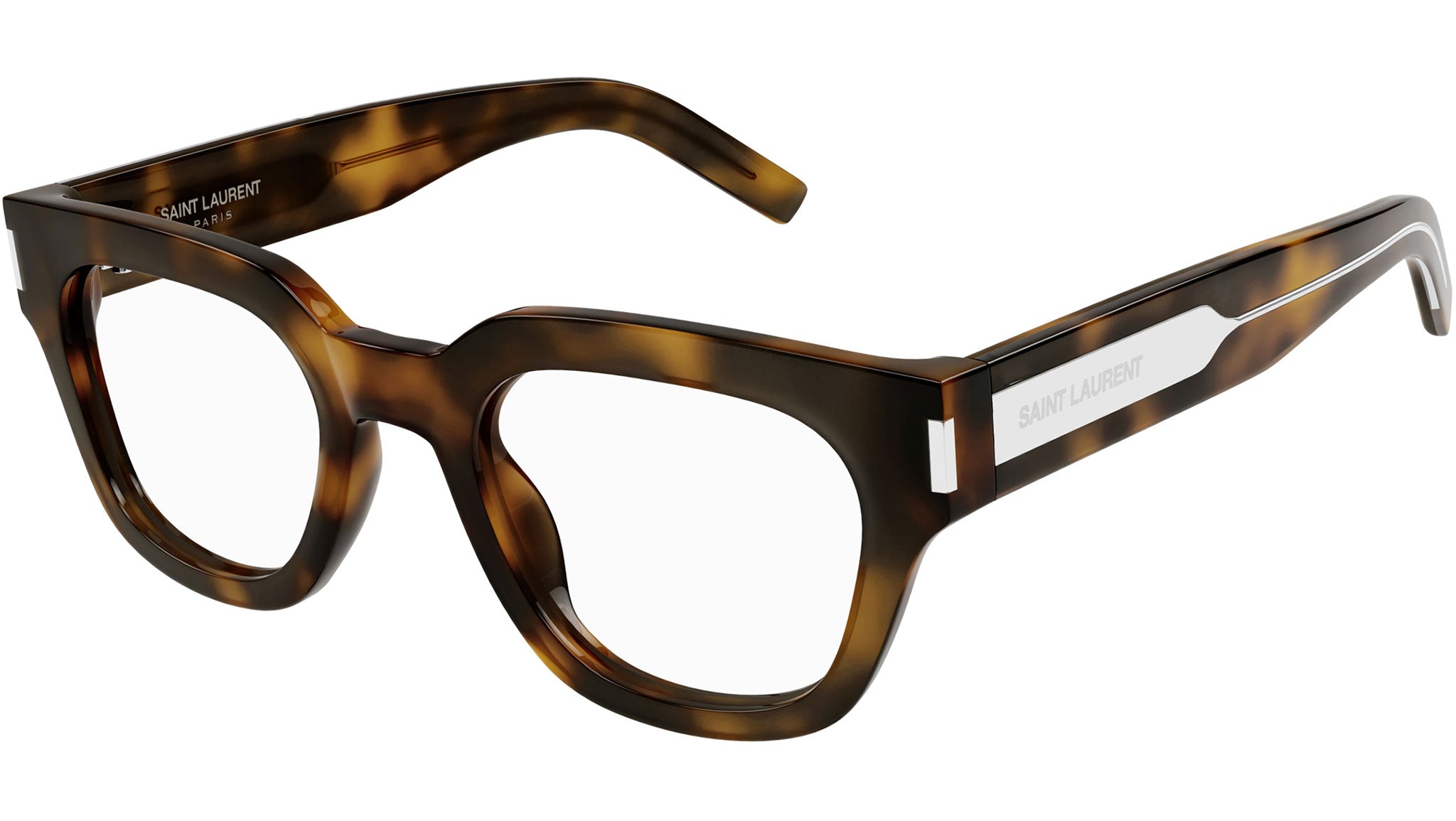 Occhiali da vista SAINT LAURENT SL661 Shiny medium havana