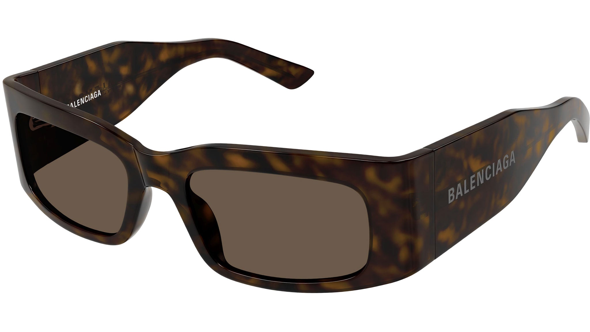 Occhiali da sole BALENCIAGA BB0328S Shiny dark havana