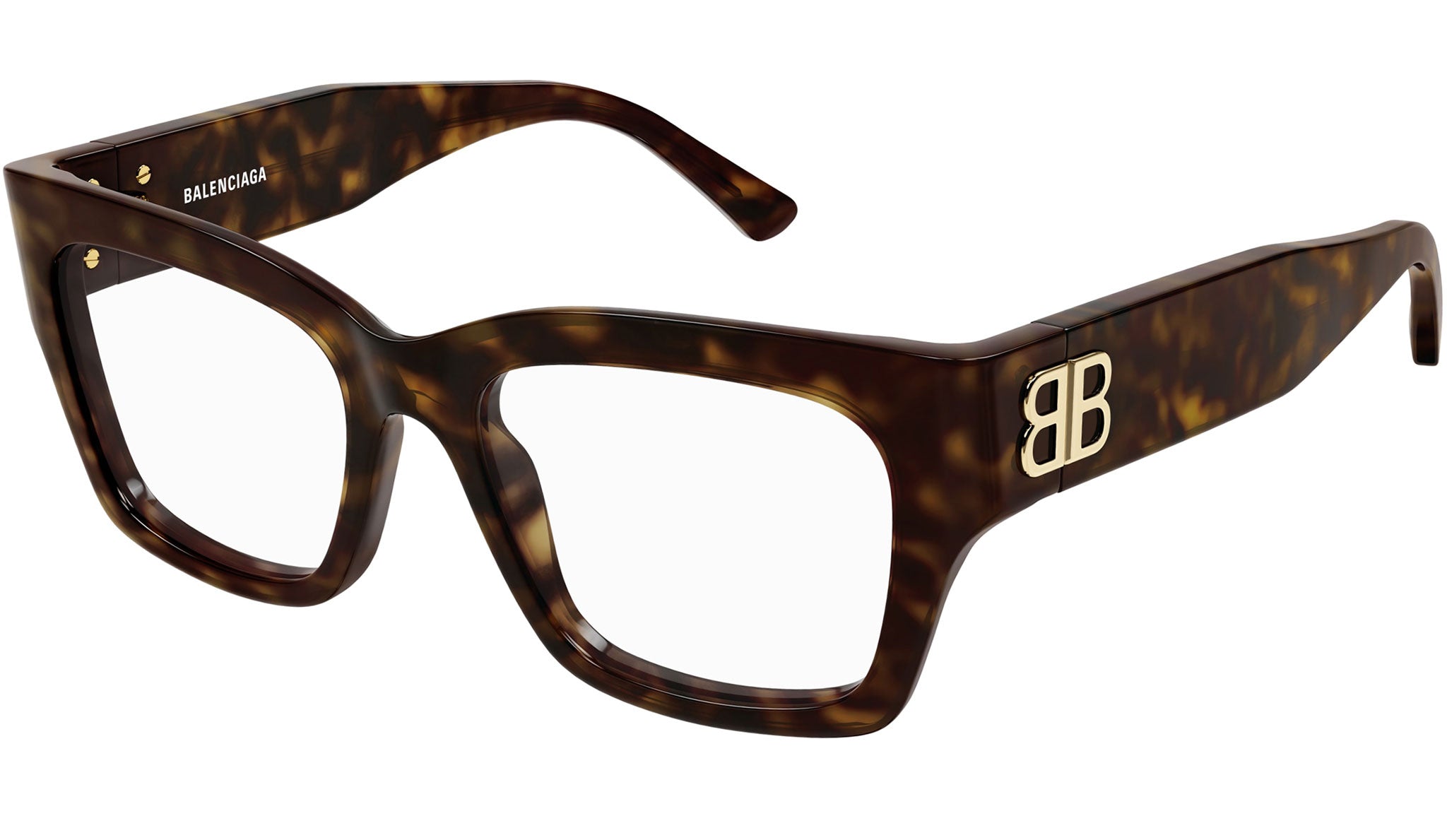Occhiali da vista BALENCIAGA BB0325O Shiny dark havana