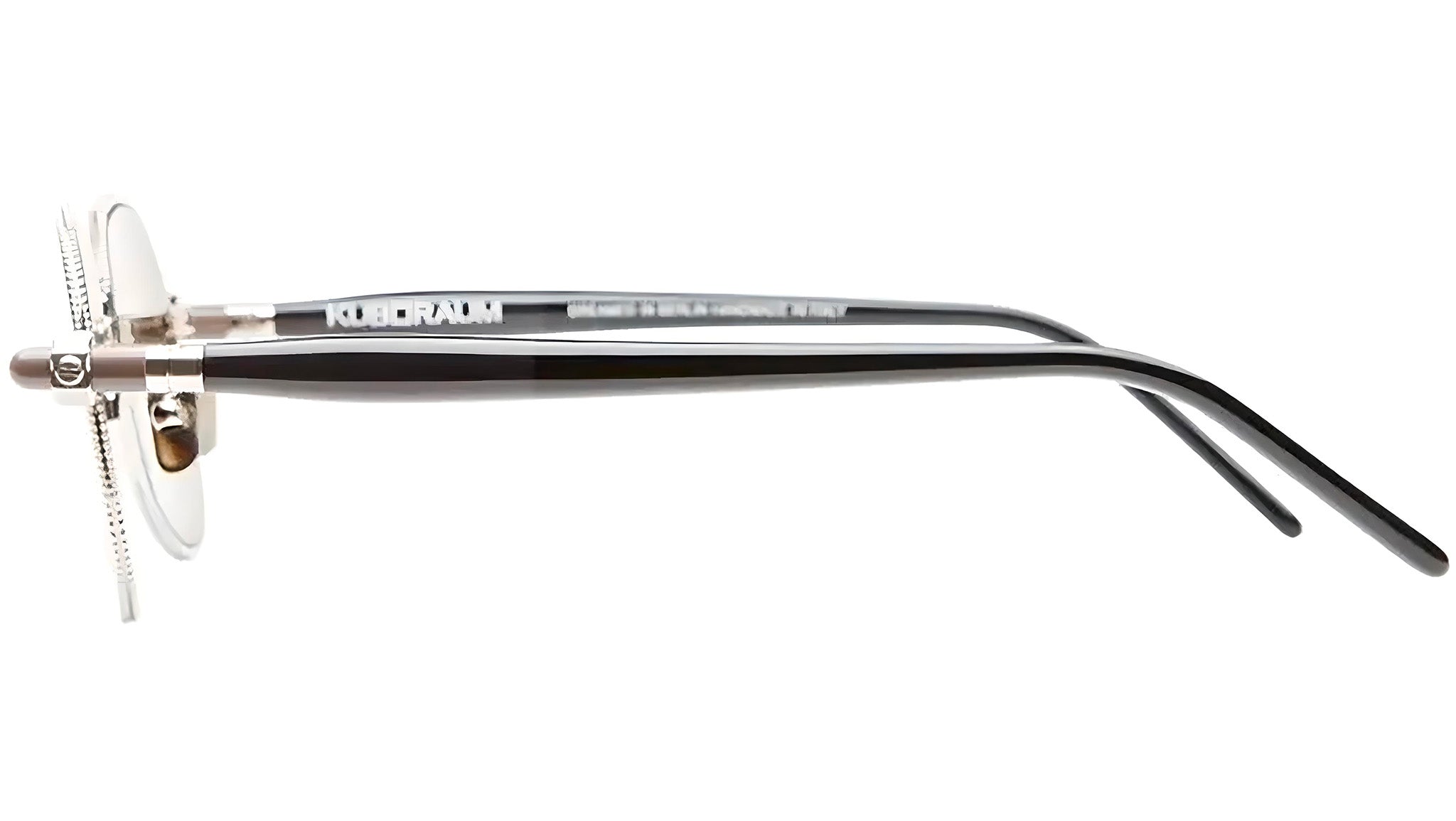 Occhiali da sole KUBORAUM P75 Silver dark grey black shine