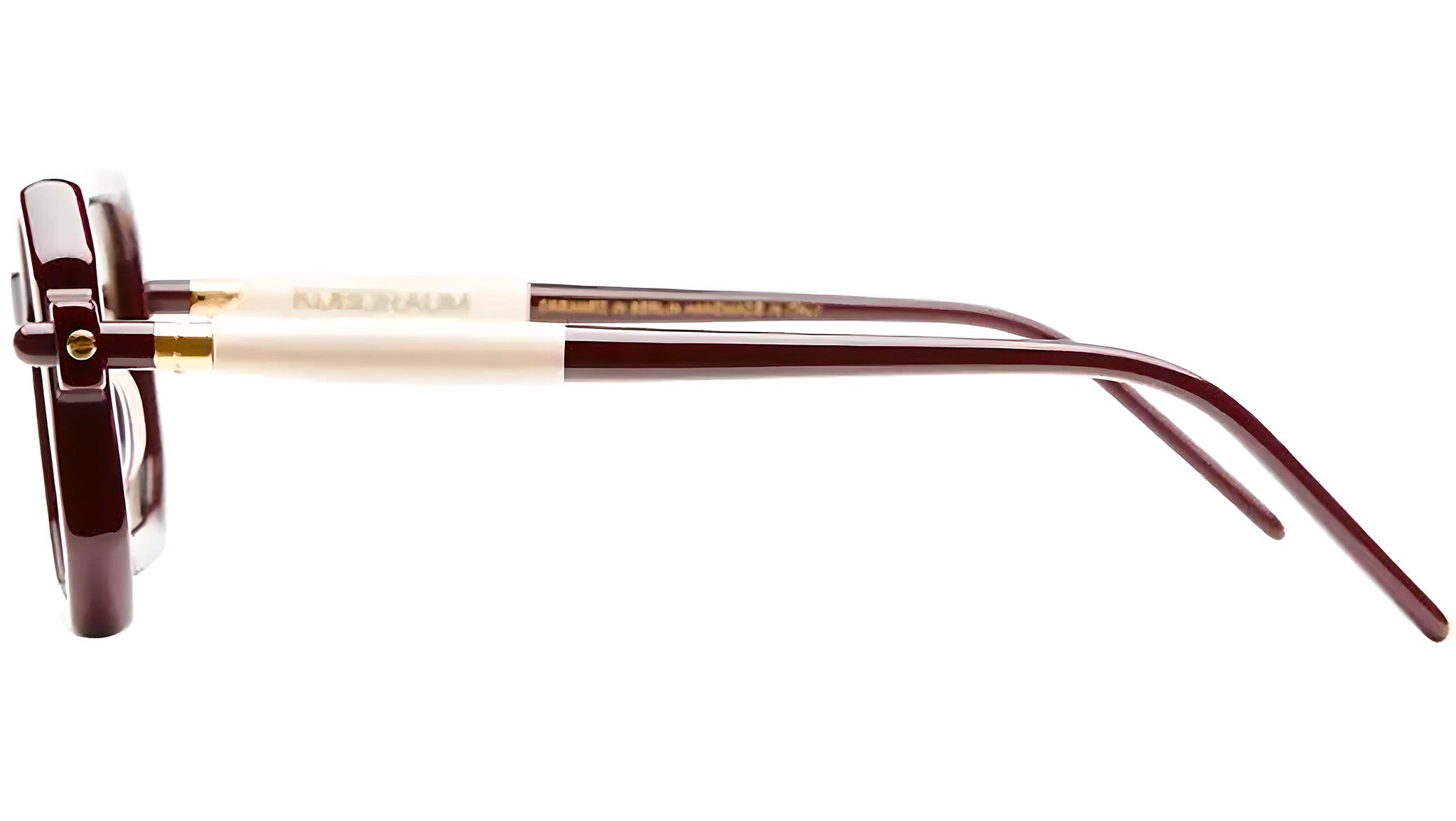Occhiali da sole KUBORAUM P8 Dark red ivory darl red