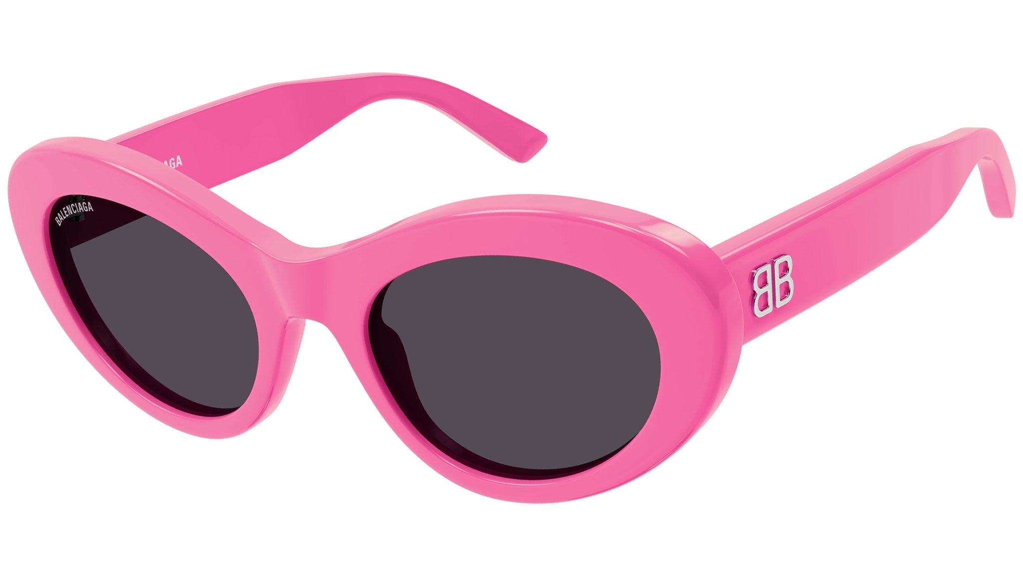 Occhiali da sole BALENCIAGA BB0294S Shiny solid fluo pink