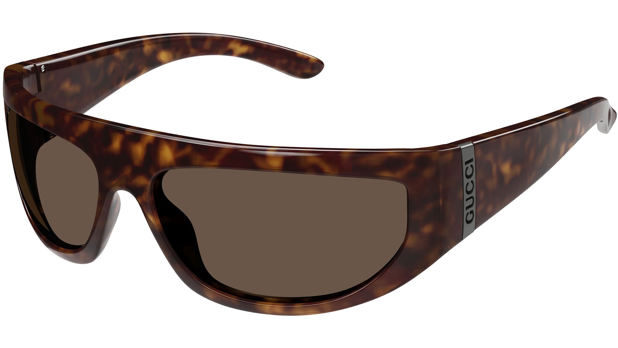 Occhiali da sole GUCCI GG1574S Shiny dark havana