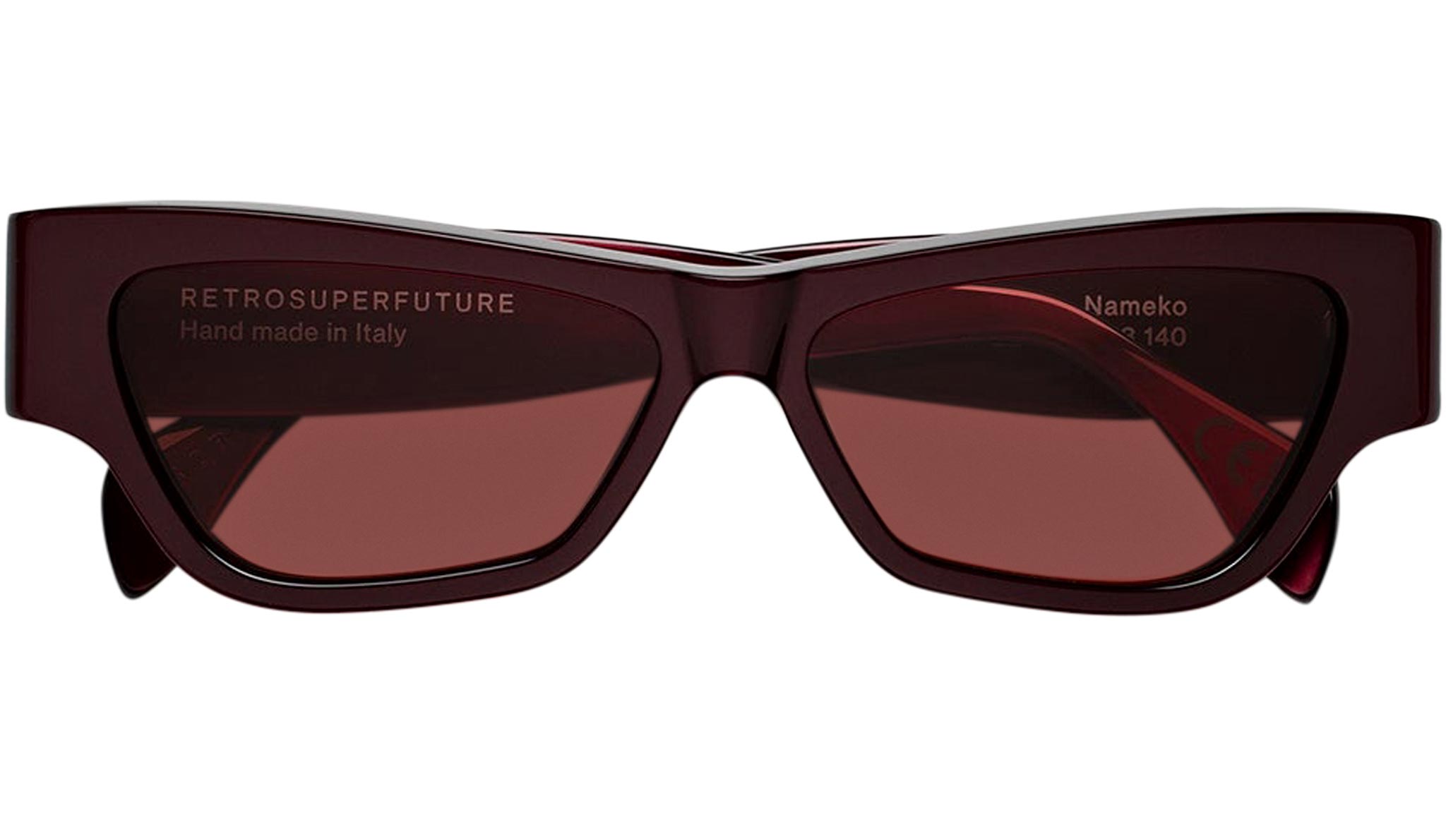 Occhiali RETROSUPERFUTURE Nameko Metallic burgundy