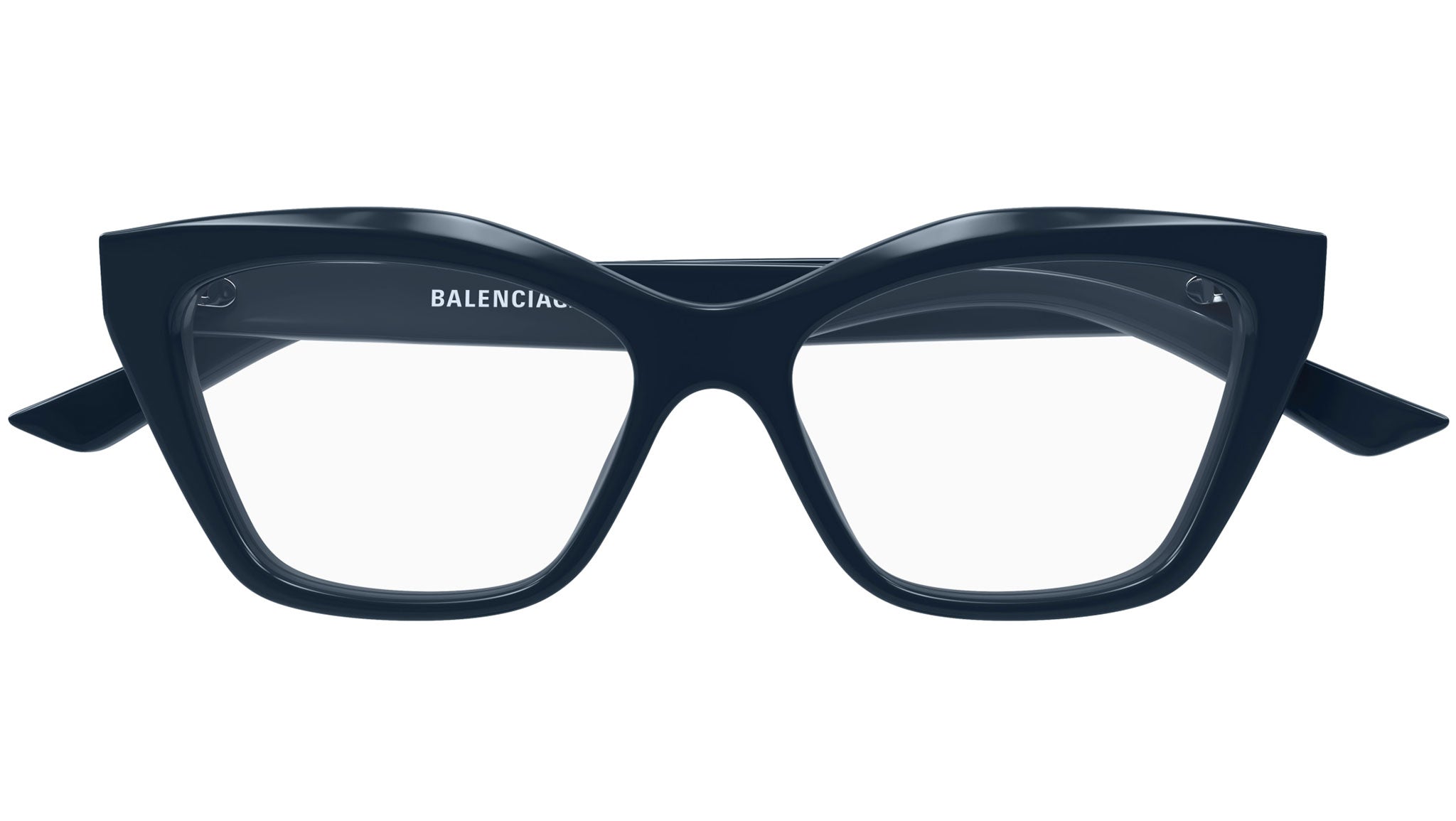 Occhiali da vista BALENCIAGA BB0342O Shiny solid dark blue