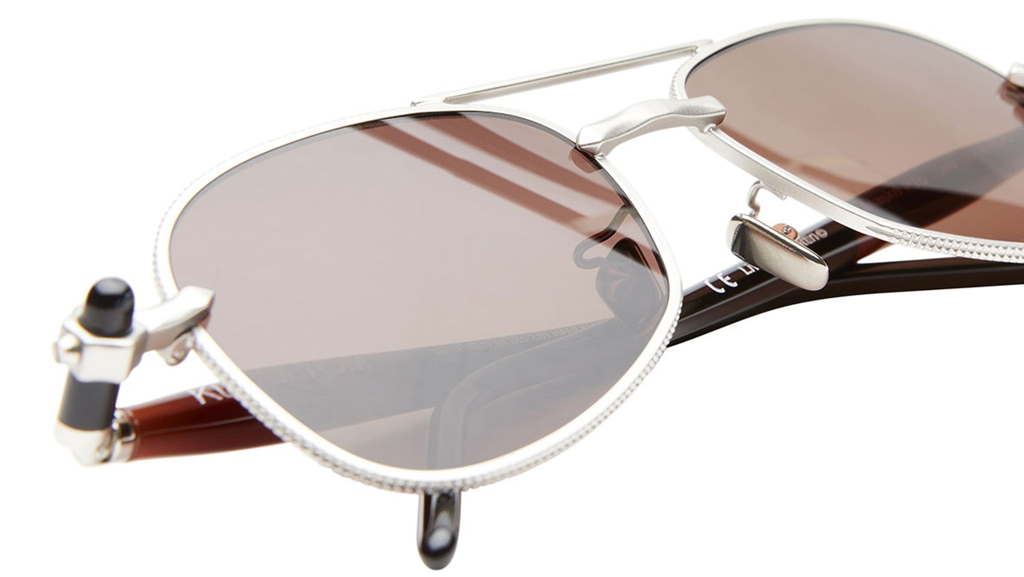 Occhiali da sole KUBORAUM P75 Silver matt brown