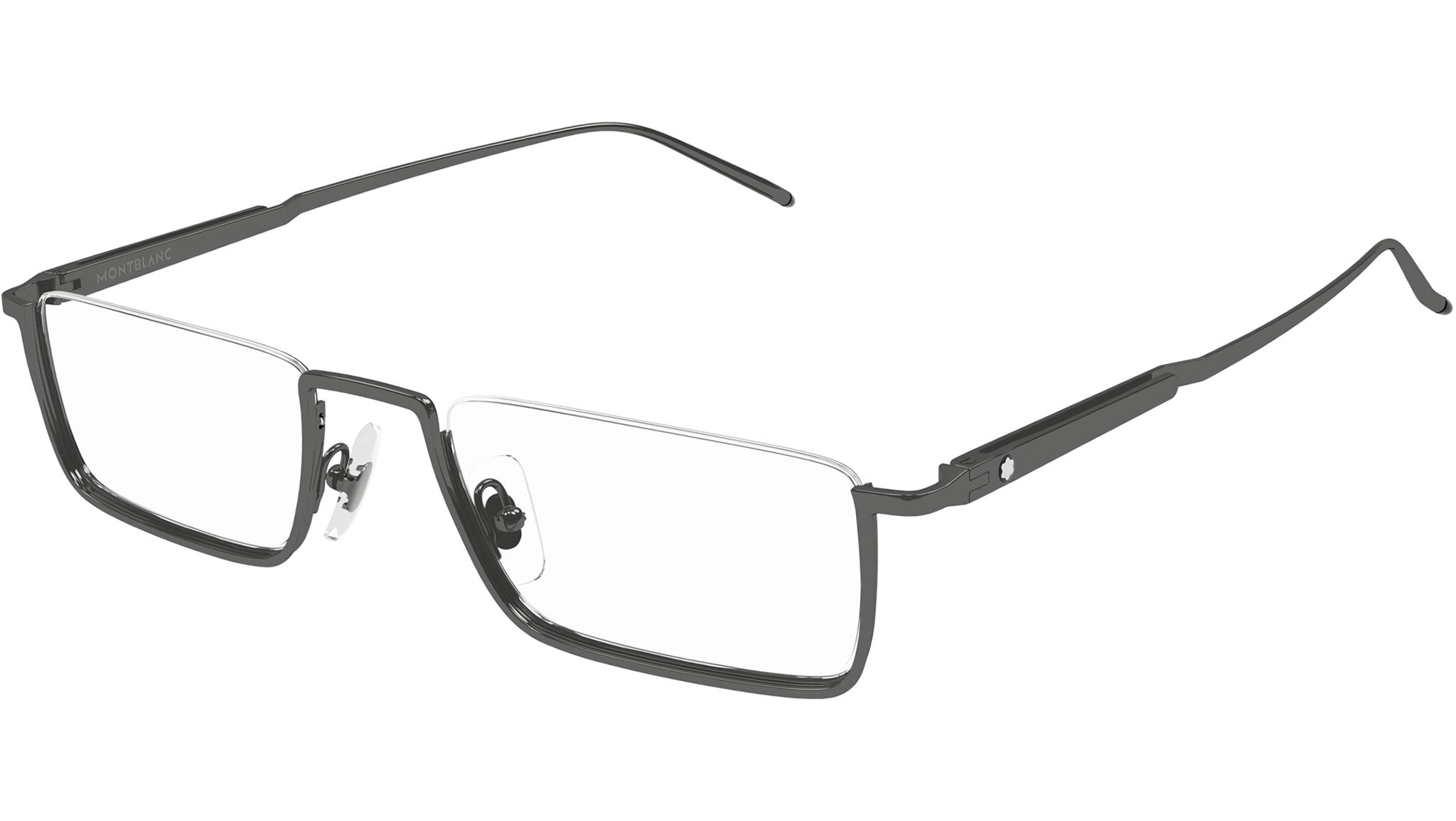 Occhiali da vista MONTBLANC MB0370O Shiny dark ruthenium