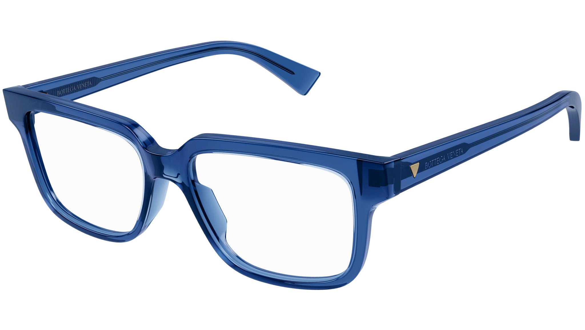 Occhiali da vista BOTTEGA VENETA BV1256O Shiny transparent blue