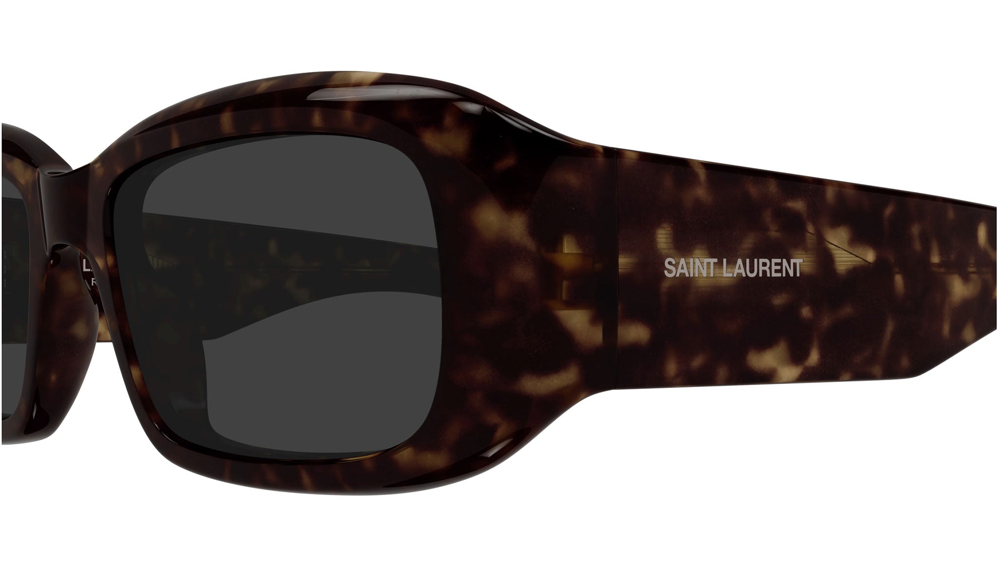 Occhiali da sole SAINT LAURENT SL809 Shiny dark havana