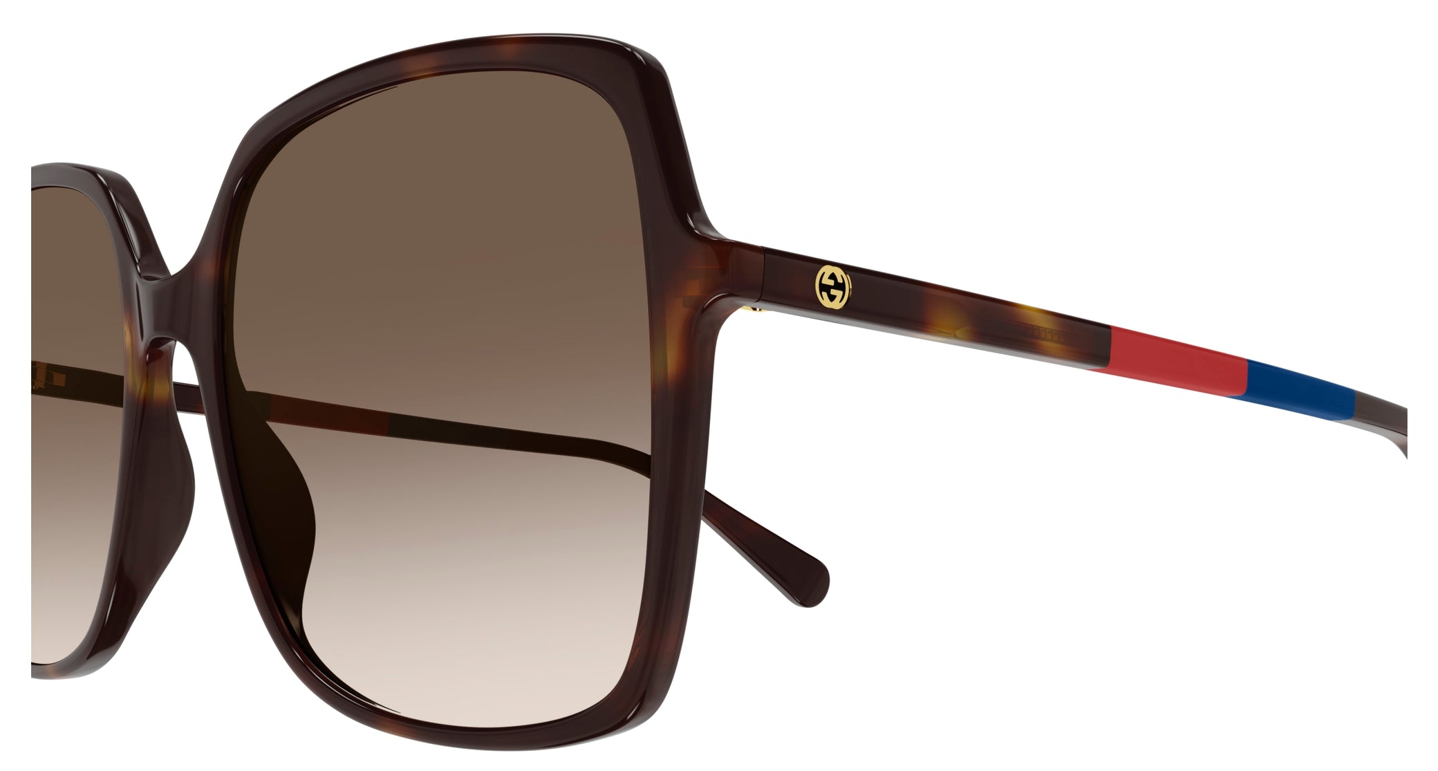 Occhiali da sole GUCCI GG0544S Shiny dark havana