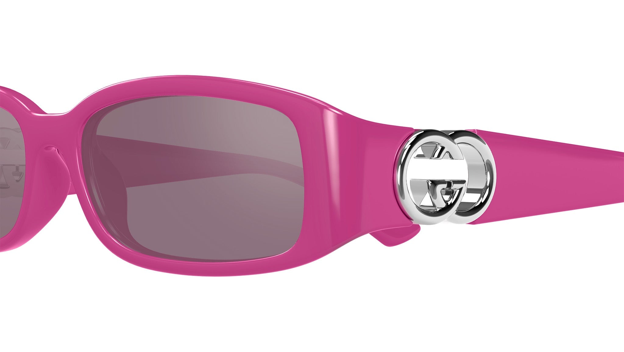 Occhiali da sole GUCCI GG1661S Shiny solid fuchsia