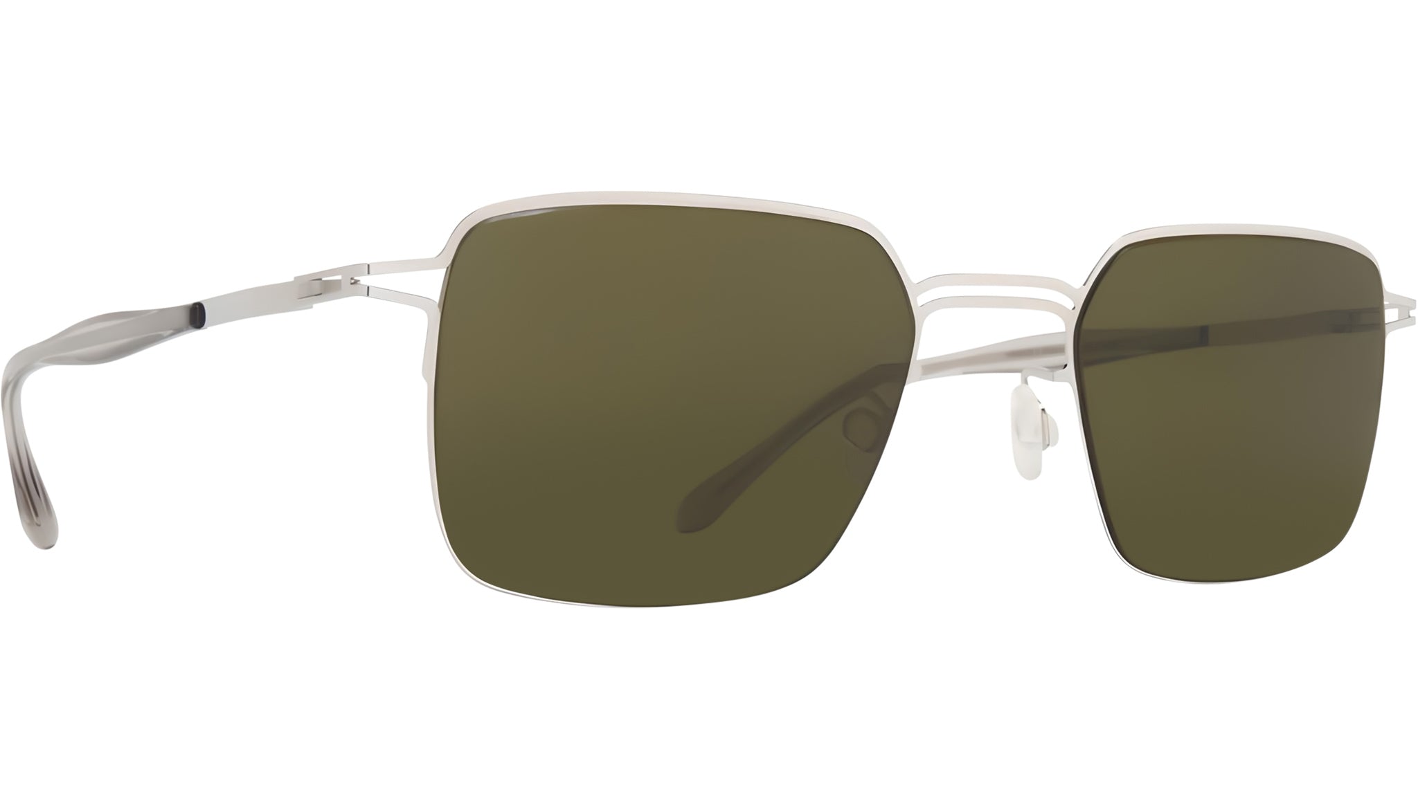 Occhiali da sole MYKITA ALCOTT Shiny silver
