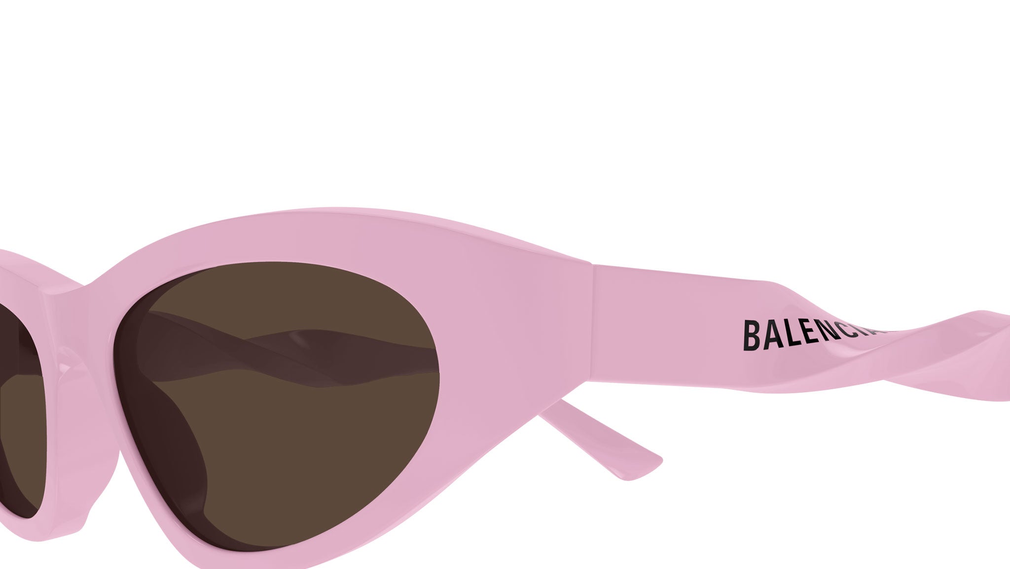Occhiali da sole BALENCIAGA BB0207S Shiny solid pink