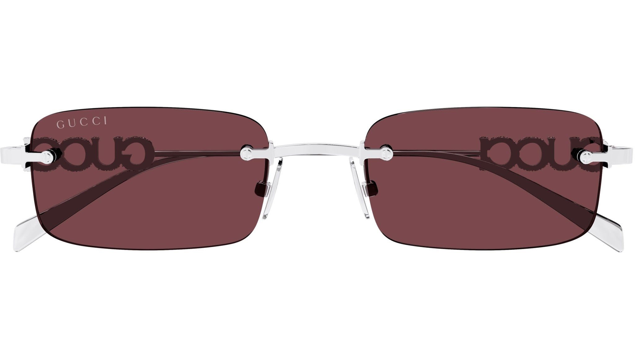 Occhiali da sole GUCCI GG1808S Shiny silver