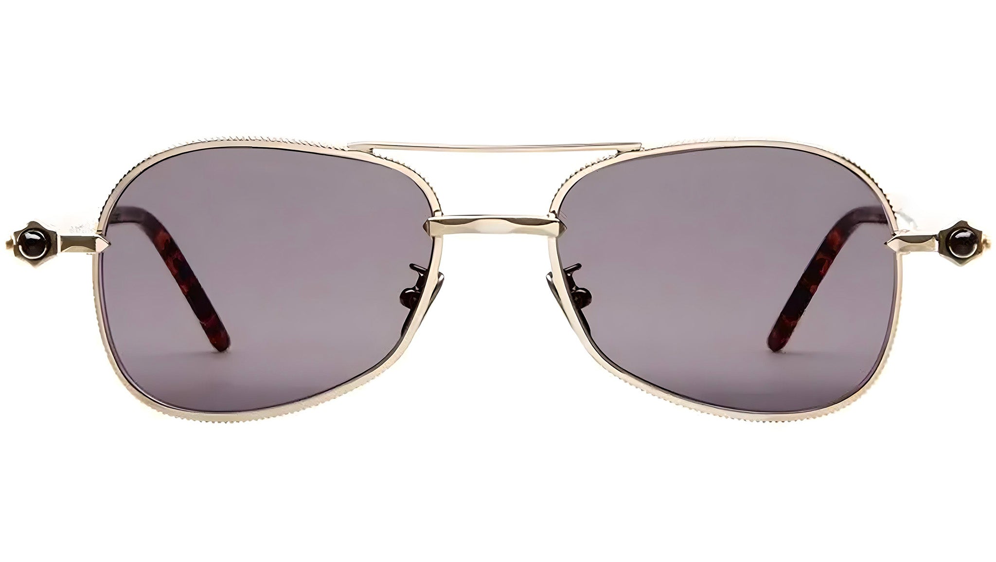Occhiali da sole KUBORAUM P75 Light gold cream tortoise