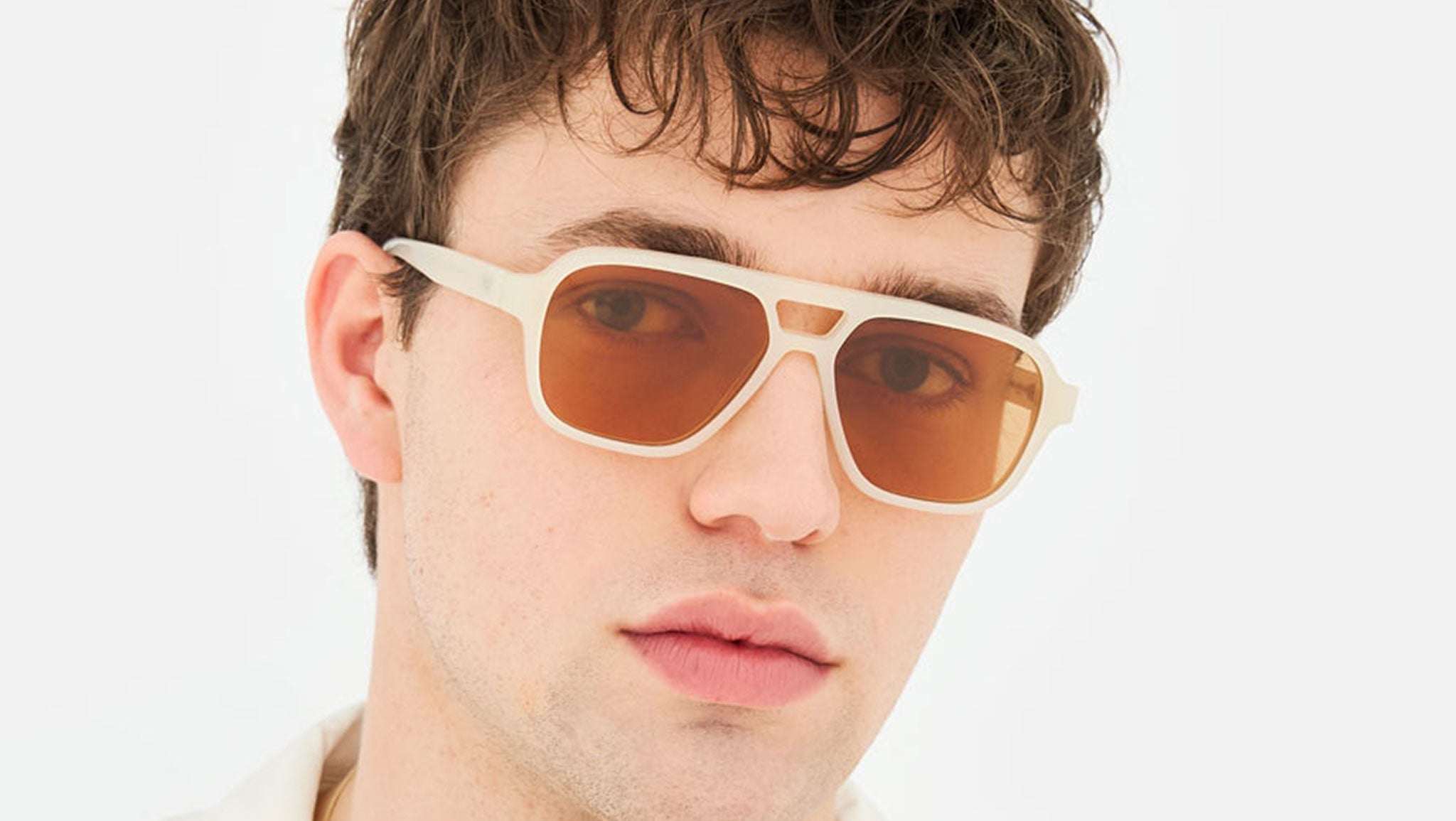 Occhiali da sole RETROSUPERFUTURE Maneval Cream