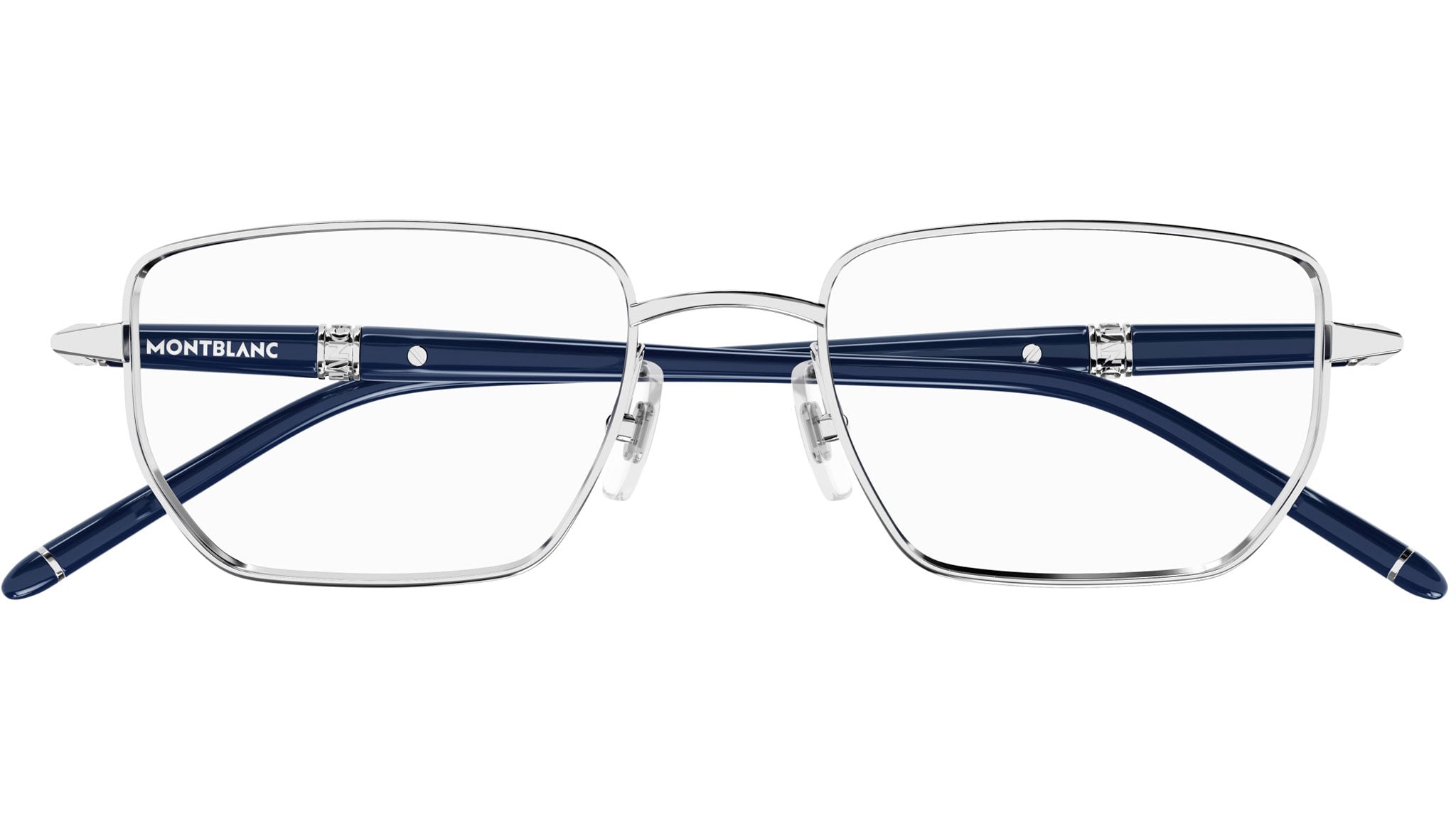 Occhiali da vista MONTBLANC MB0347O Shiny silver