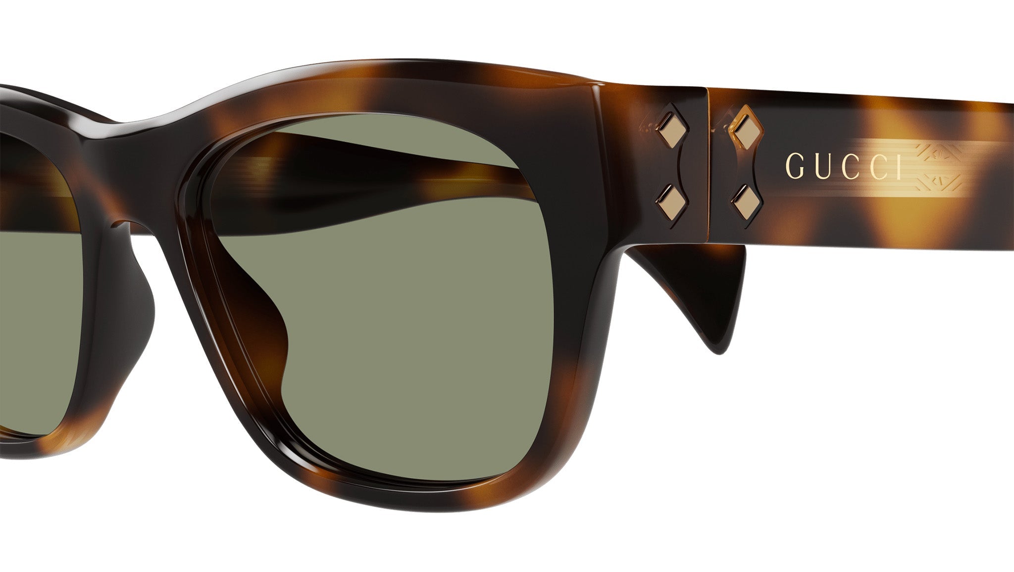 Occhiali da sole GUCCI GG1706S Shiny medium brown havana