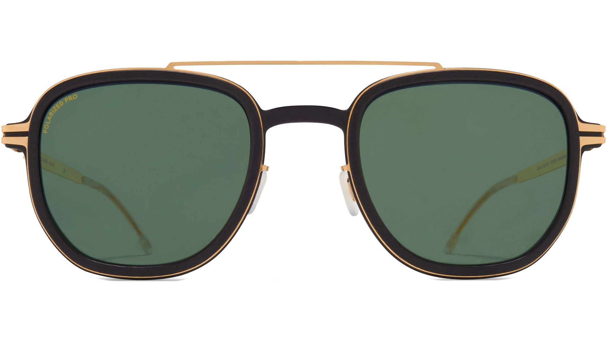 Occhiali da sole MYKITA ALDER MH7 Pitch Black Glossy Gold