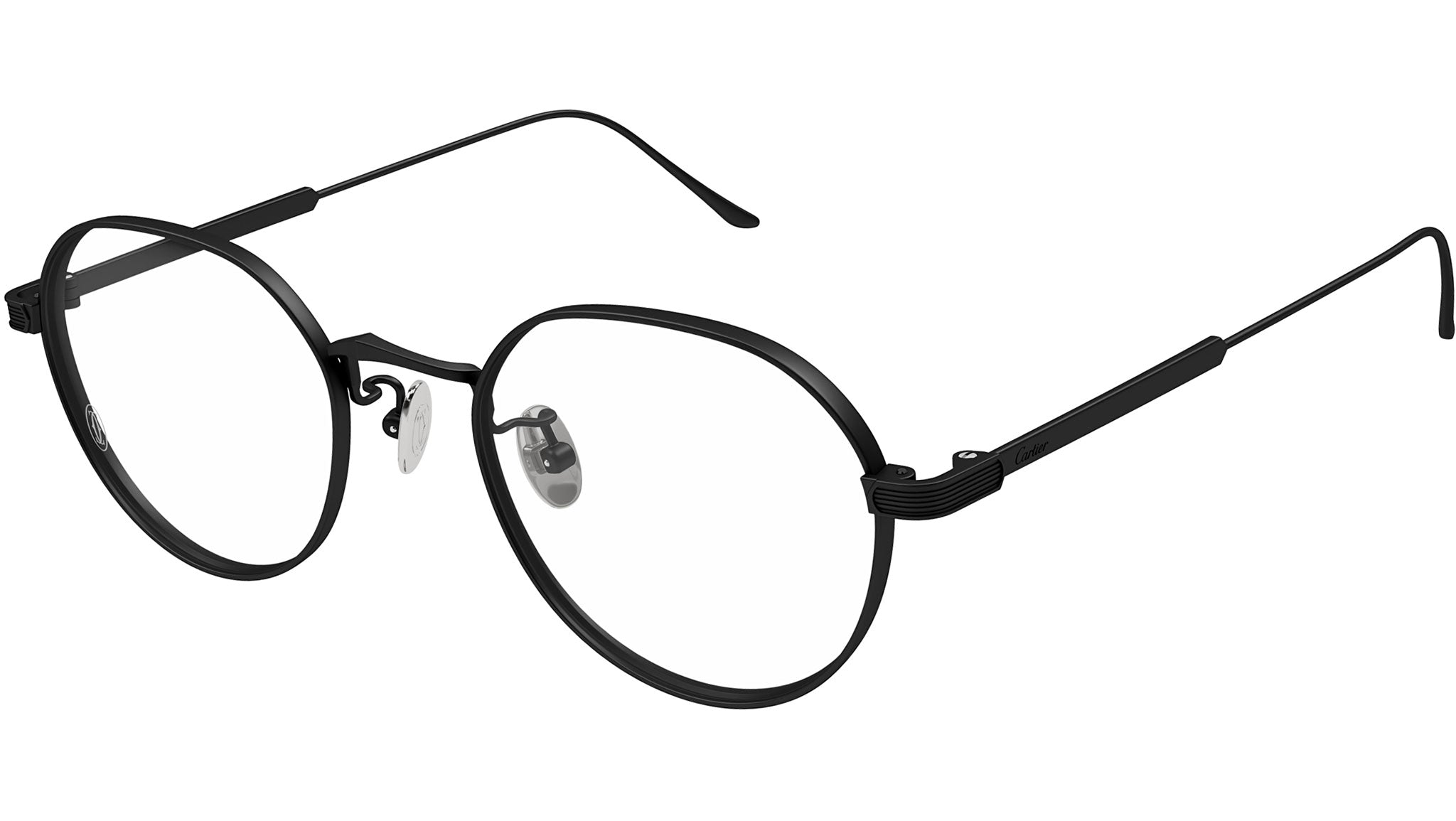 Occhiali da vista CARTIER CT0561OA Matte black pvd finish