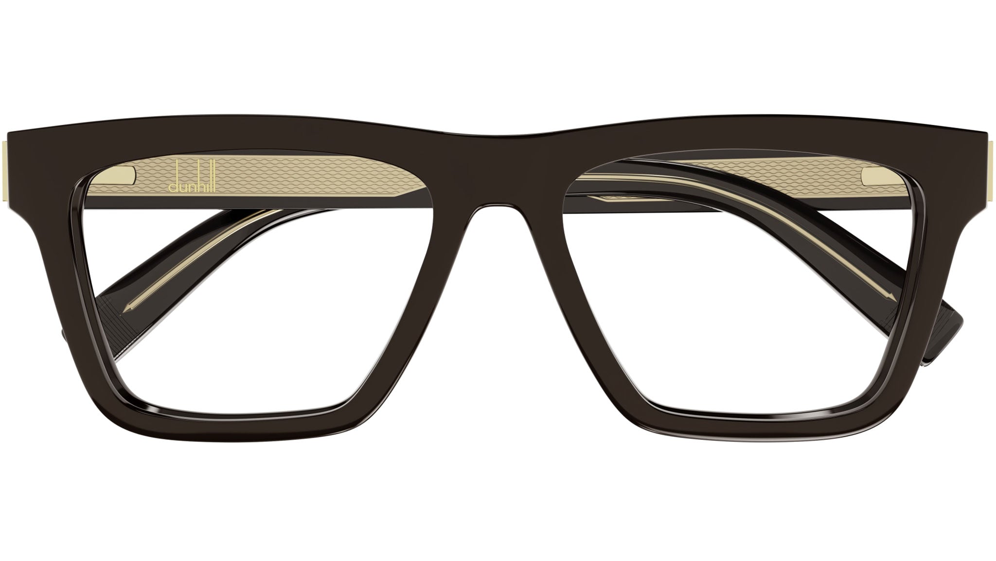 Occhiali da vista DUNHILL DU0080O Shiny solid dark brown