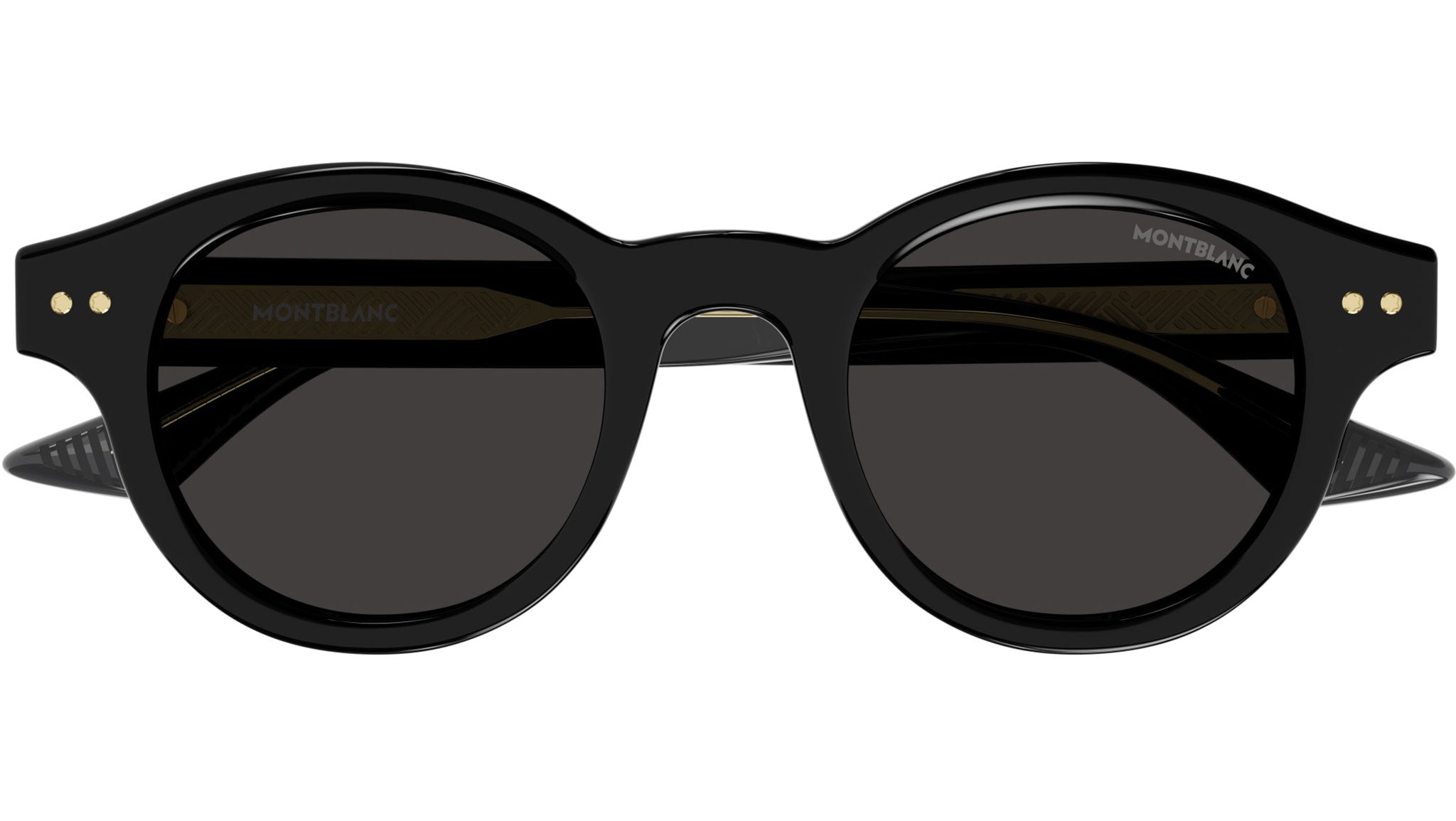 Occhiali da sole MONTBLANC MB0287S Shiny solid black
