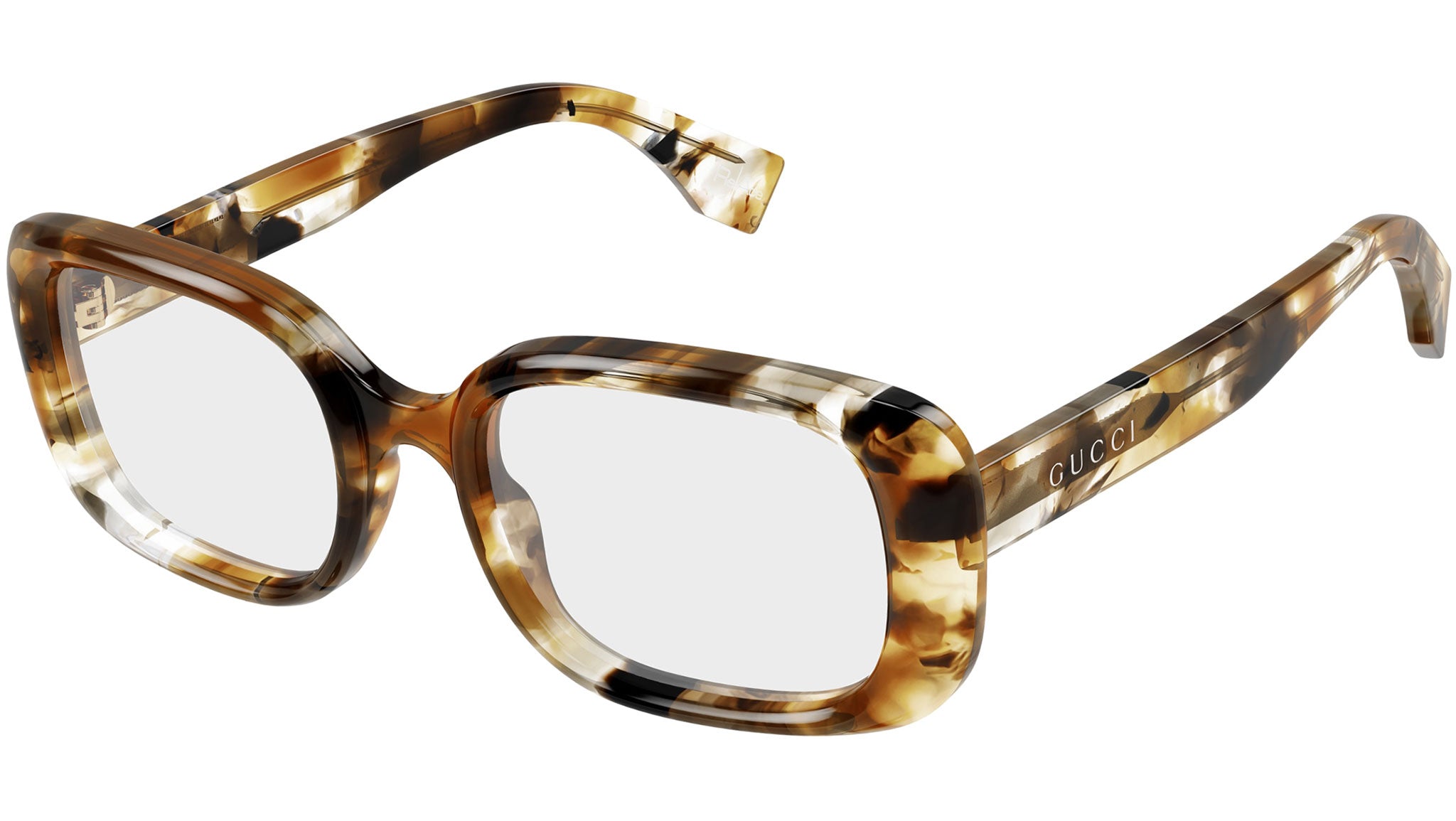 Occhiali da vista GUCCI GG1908O Macro spotted transparent dark ground