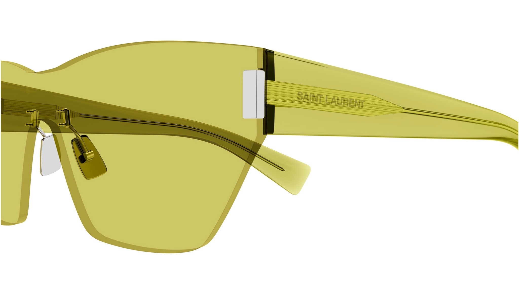 Occhiali da sole SAINT LAURENT SL755 Solid ocra + ar
