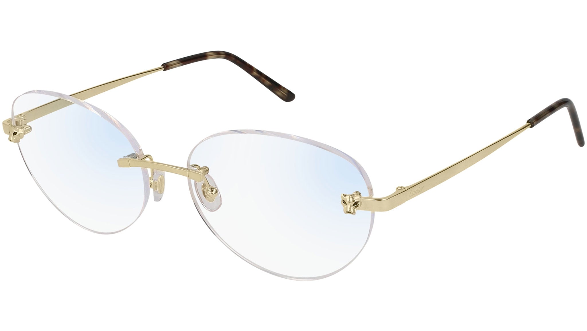 Occhiali da vista CARTIER CT0028O Shiny or pale