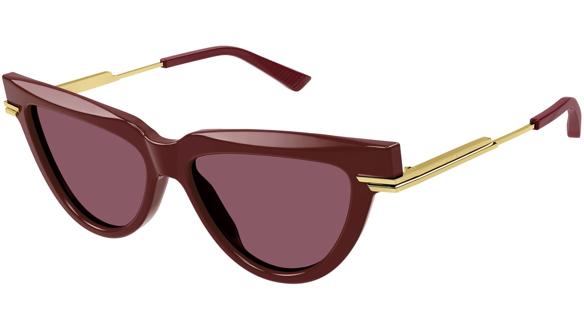 Occhiali da sole BOTTEGA VENETA BV1265S Shiny solid burgundy