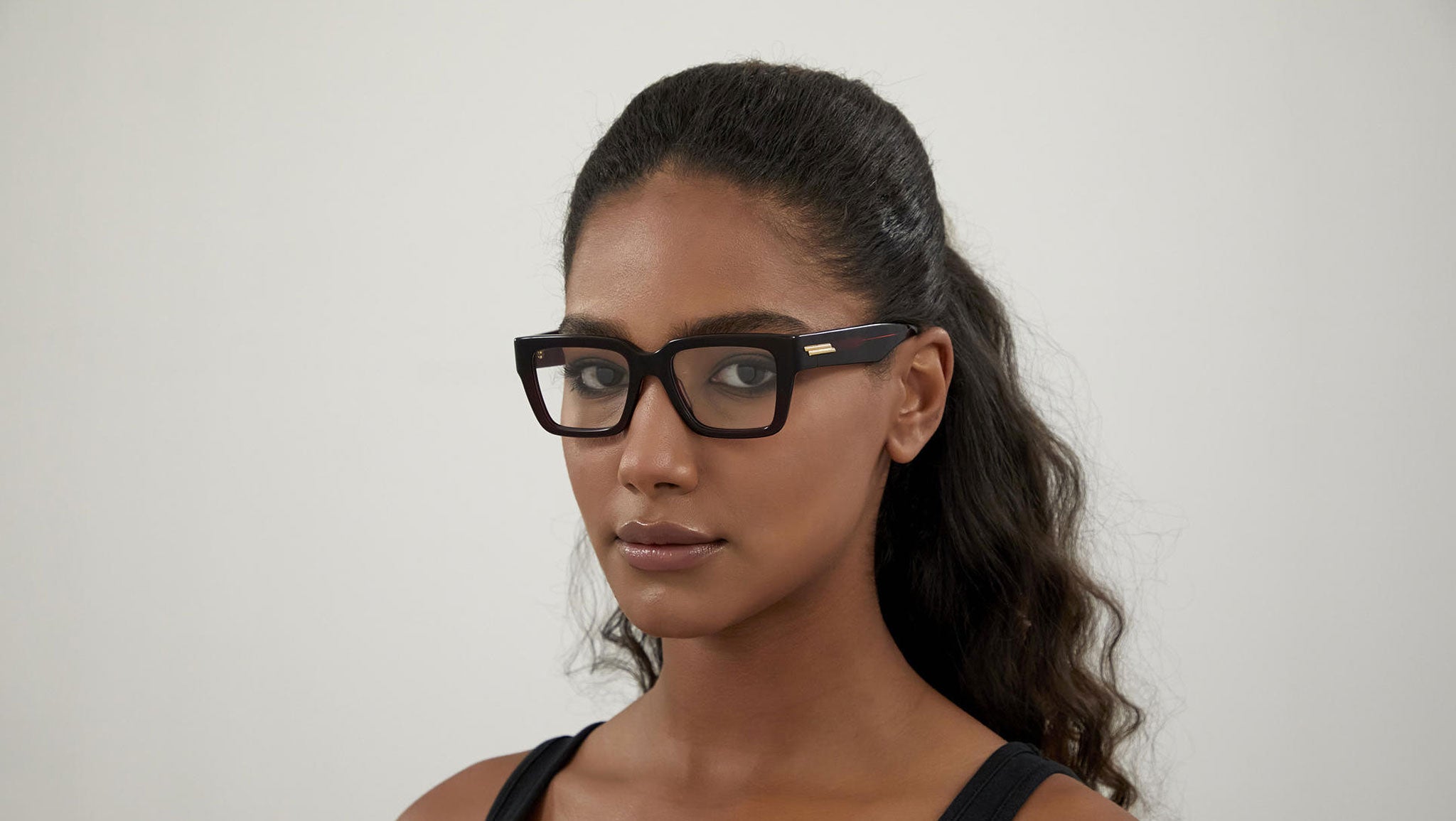 Occhiali da vista BOTTEGA VENETA BV1153O Shiny transparent burgundy