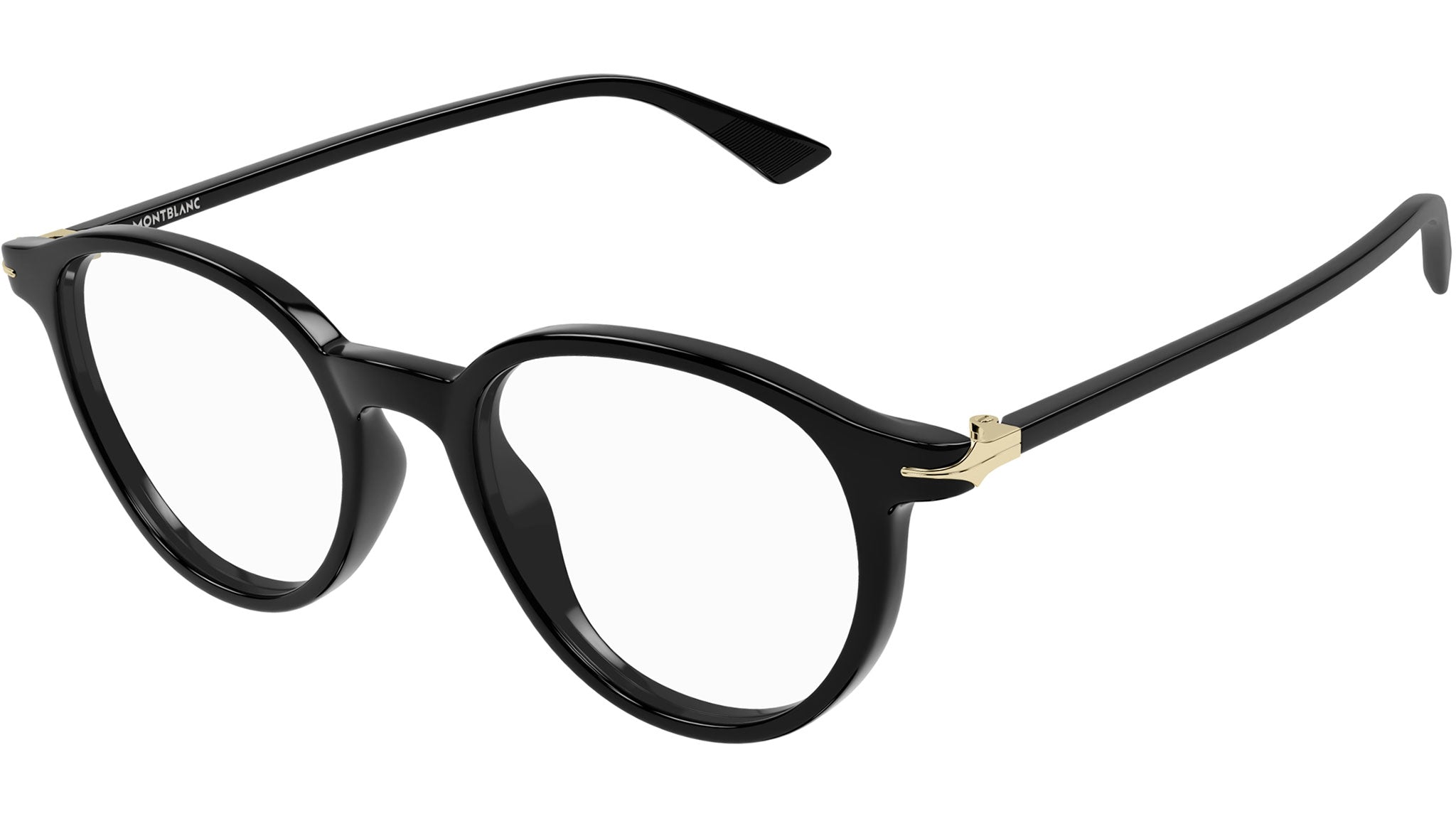 Occhiali da vista MONTBLANC MB0340O Shiny solid black