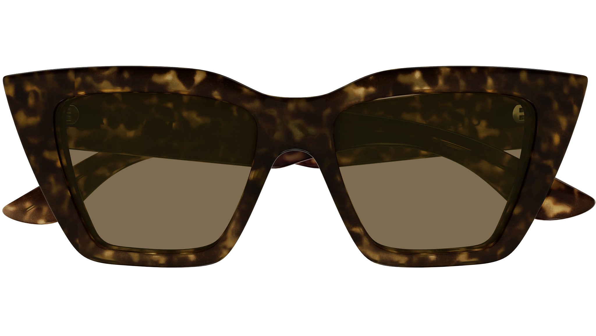 Occhiali da sole ALEXANDER MCQUEEN AM0507S Shiny dark havana