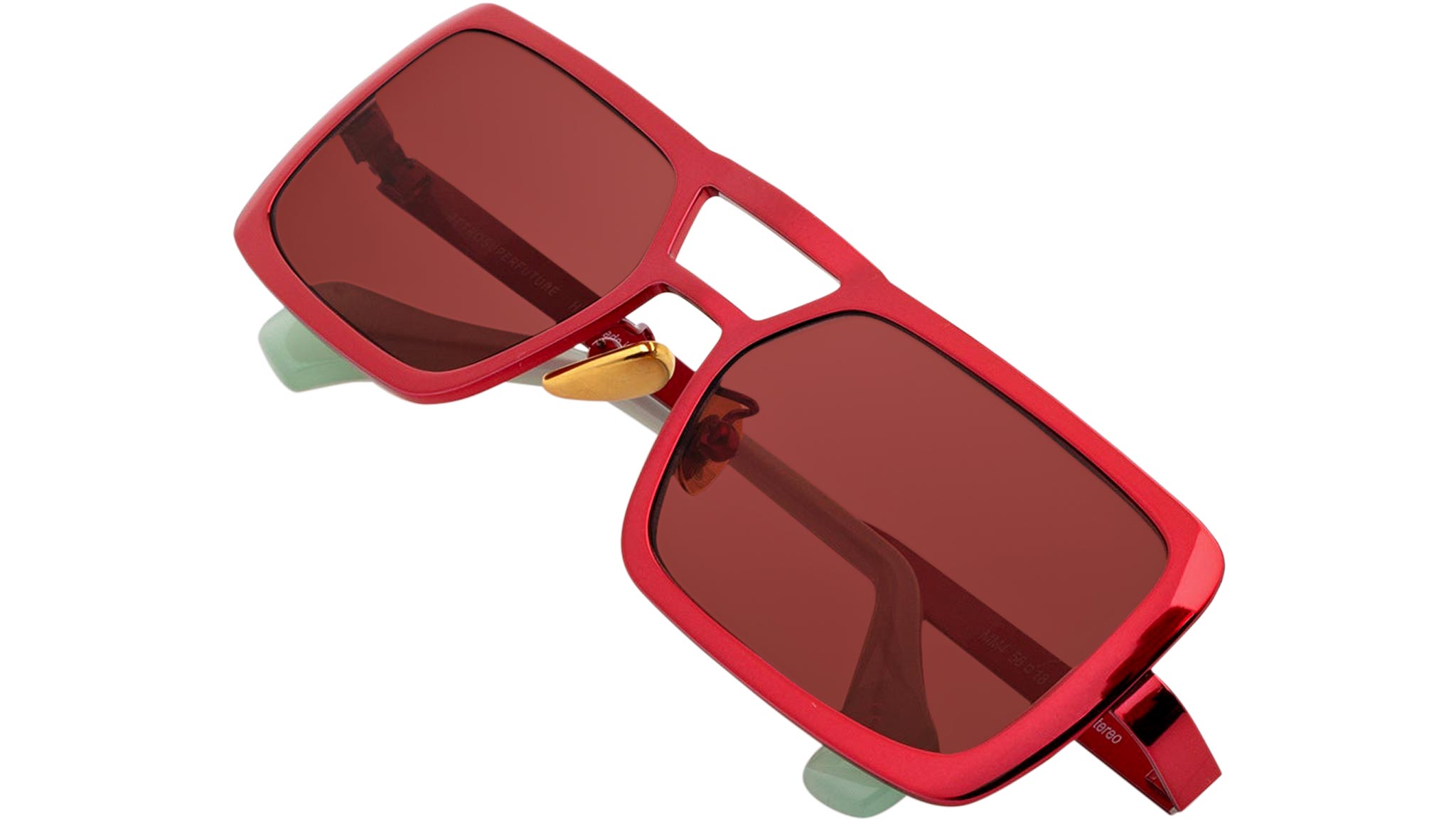 Occhiali RETROSUPERFUTURE Stereo Bright red