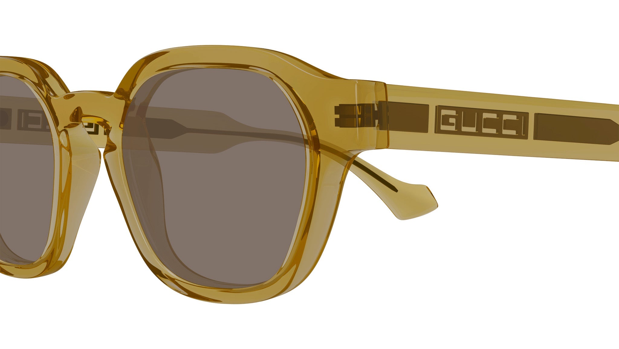 Occhiali da sole GUCCI GG1730S Shiny transparent mustard