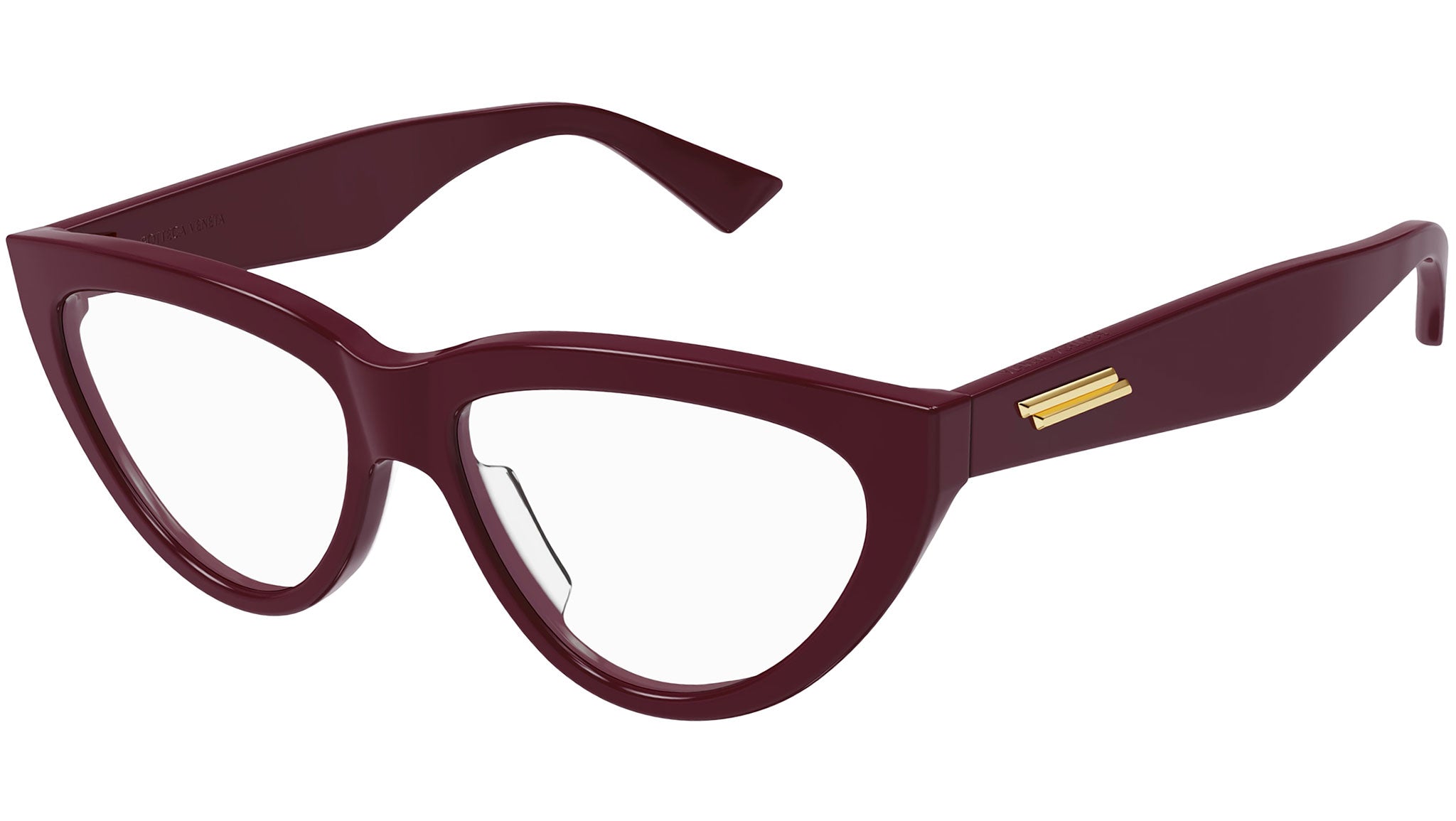 Occhiali da vista BOTTEGA VENETA BV1193O Shiny solid burgundy