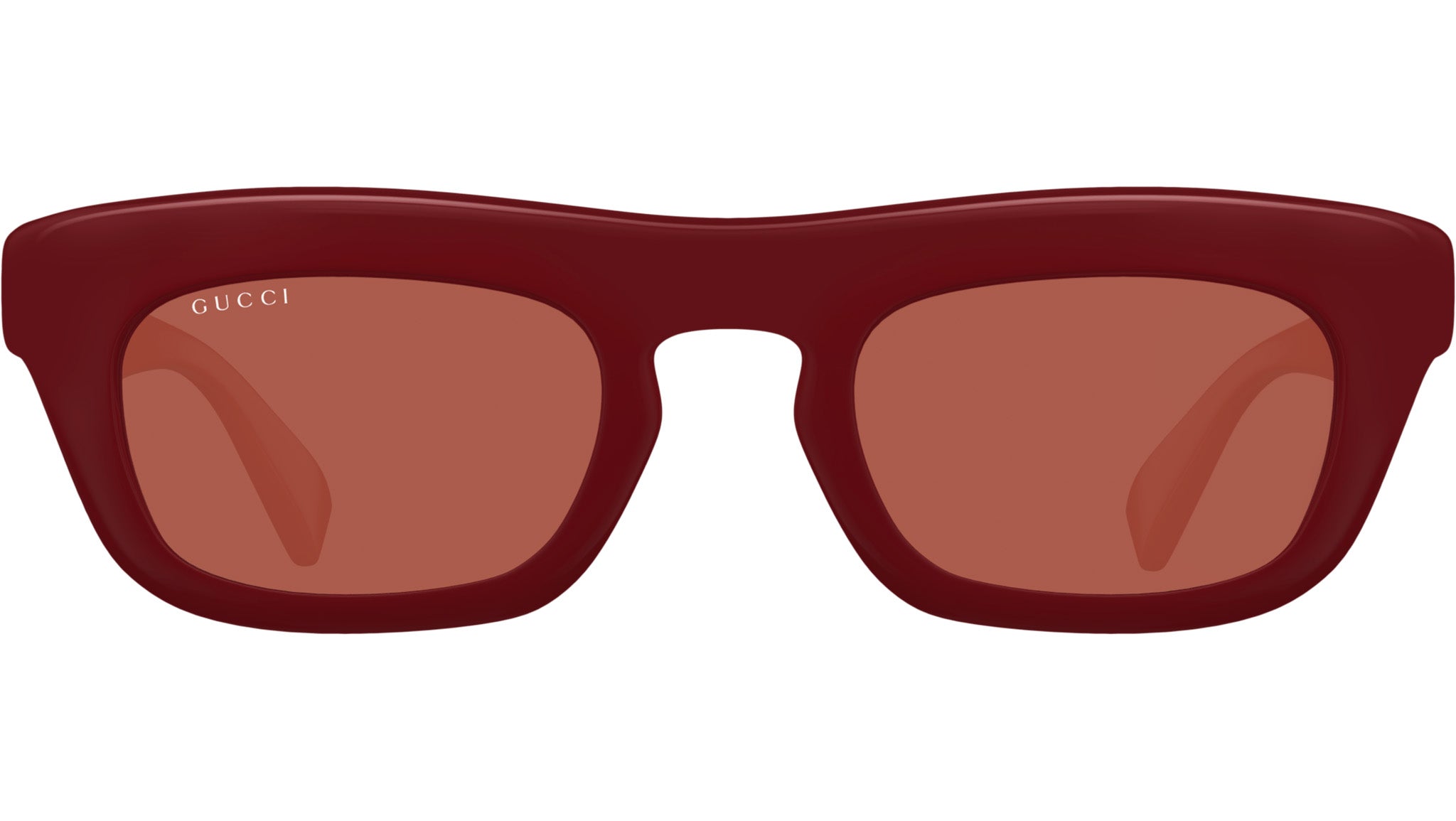Occhiali da sole GUCCI GG1777S Shiny solid burgundy