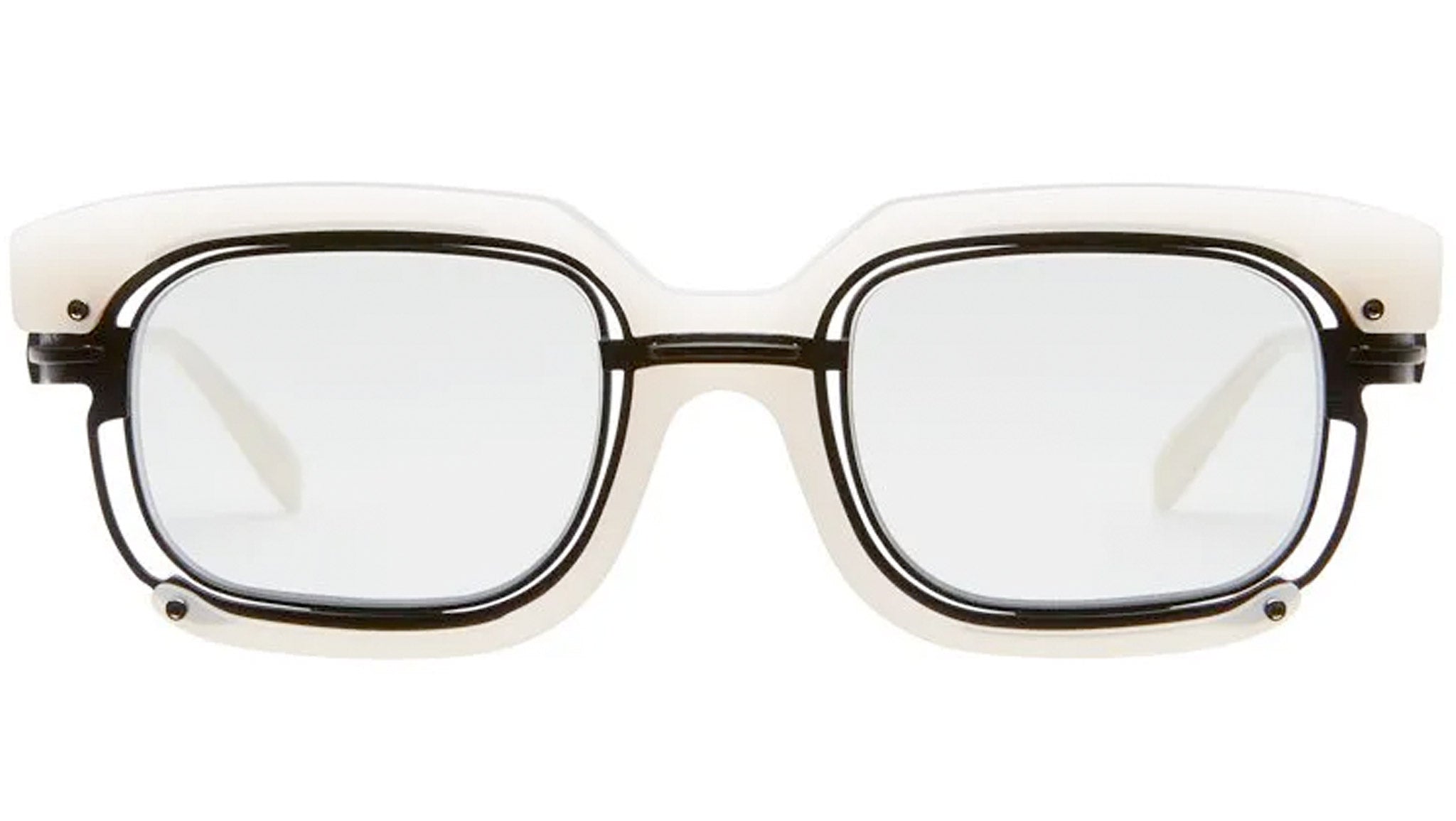 Occhiali da vista KUBORAUM H91 White and black