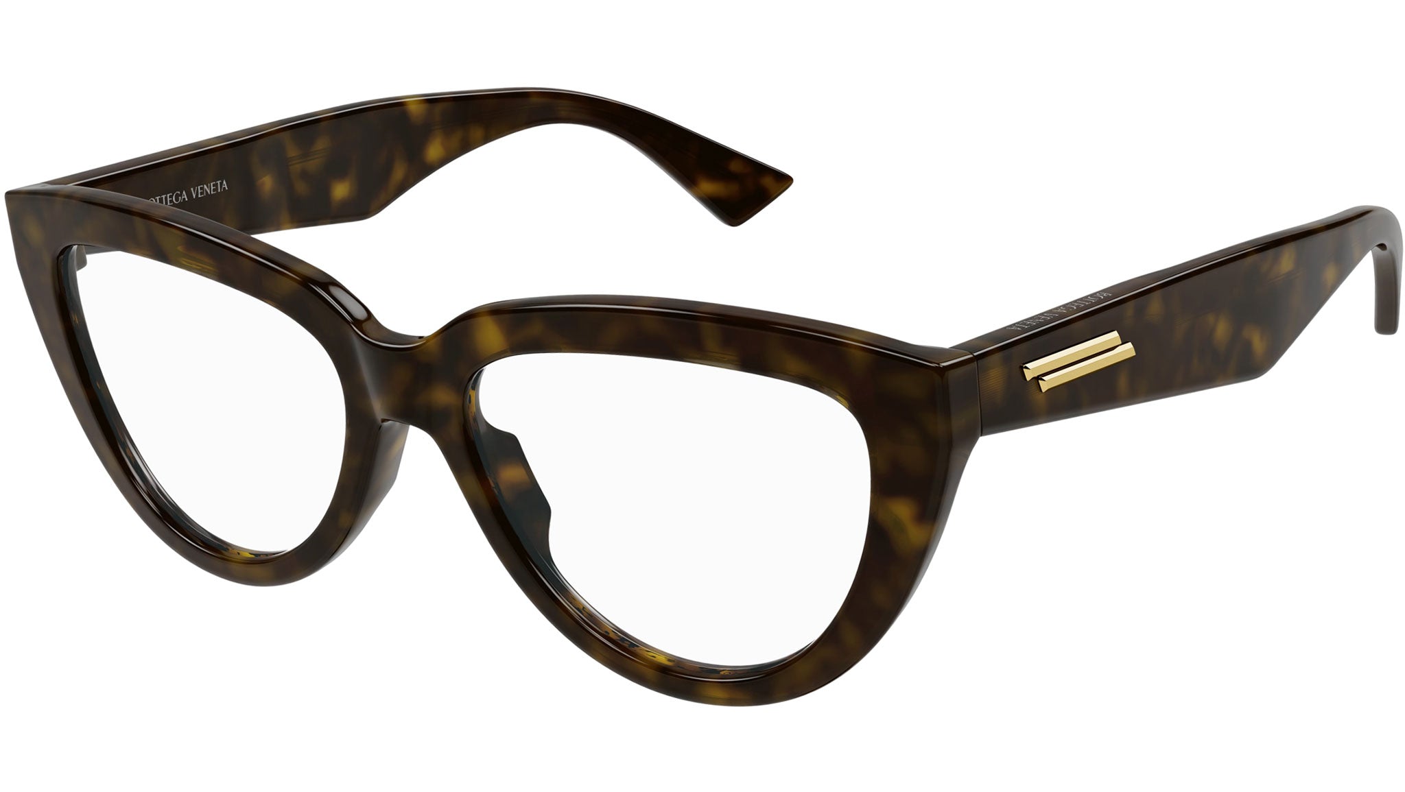 Occhiali da vista BOTTEGA VENETA BV1259O Shiny dark havana